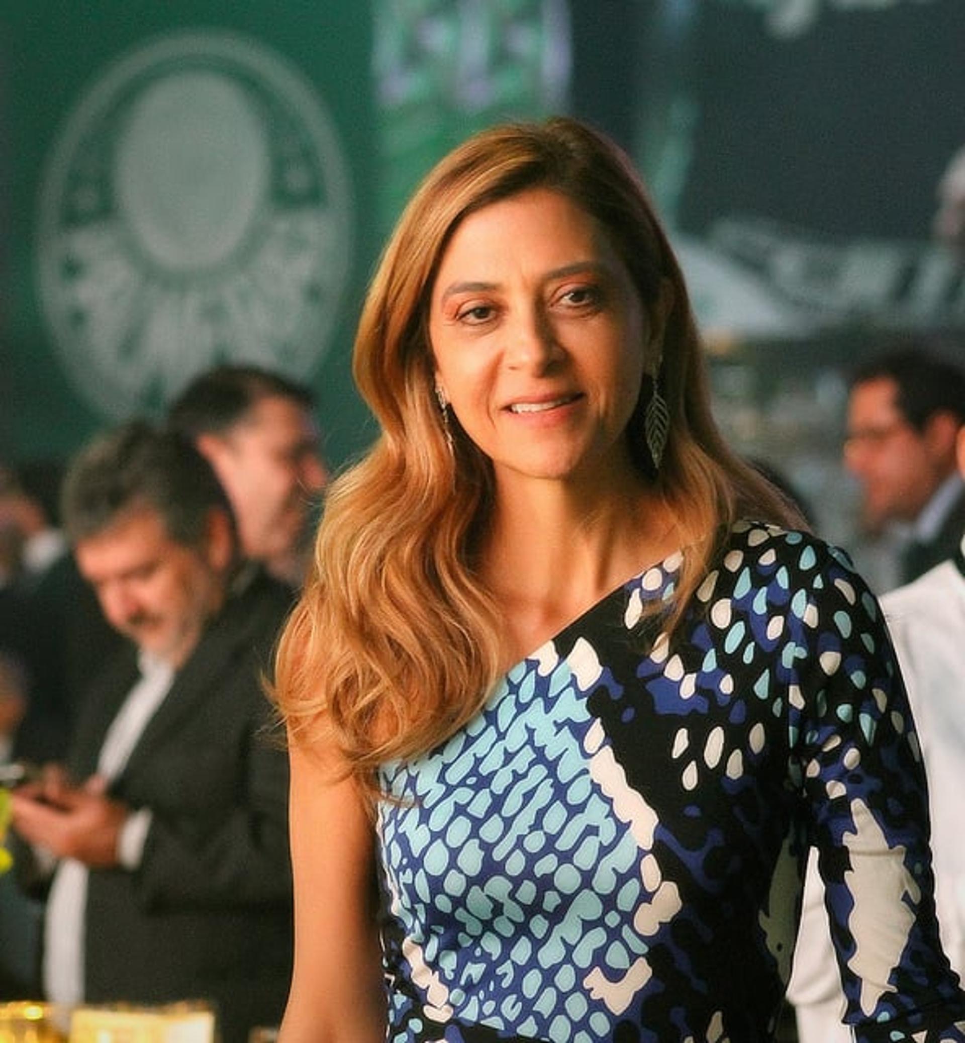 Leila Pereira, dona da Crefisa e conselheira do Palmeiras