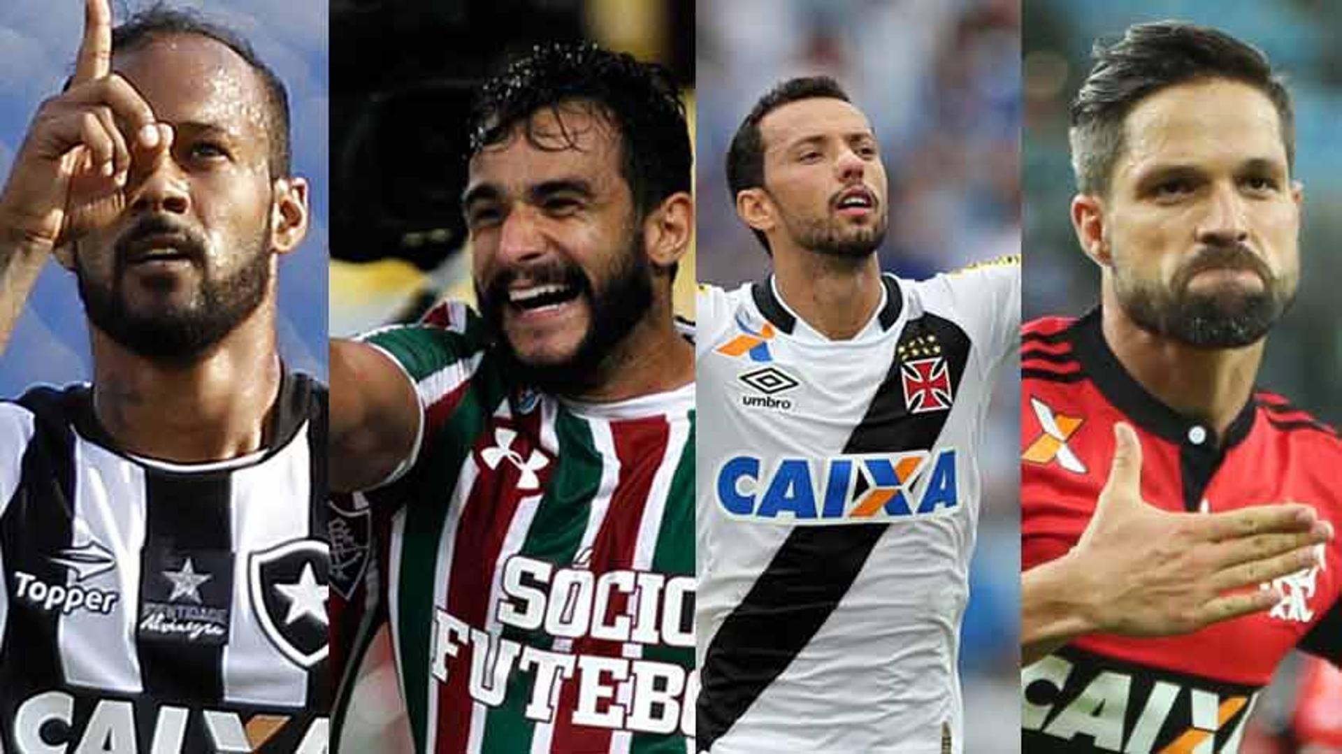 Quem foi o melhor jogador do futebol carioca na temporada de 2017? Veja as opções e deixe o seu voto nos duelos do LANCE!