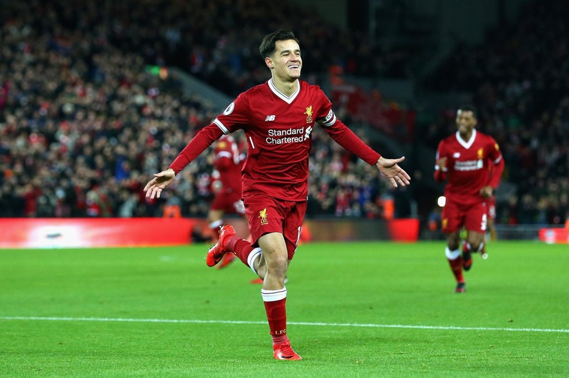 Coutinho - Liverpool x Swansea