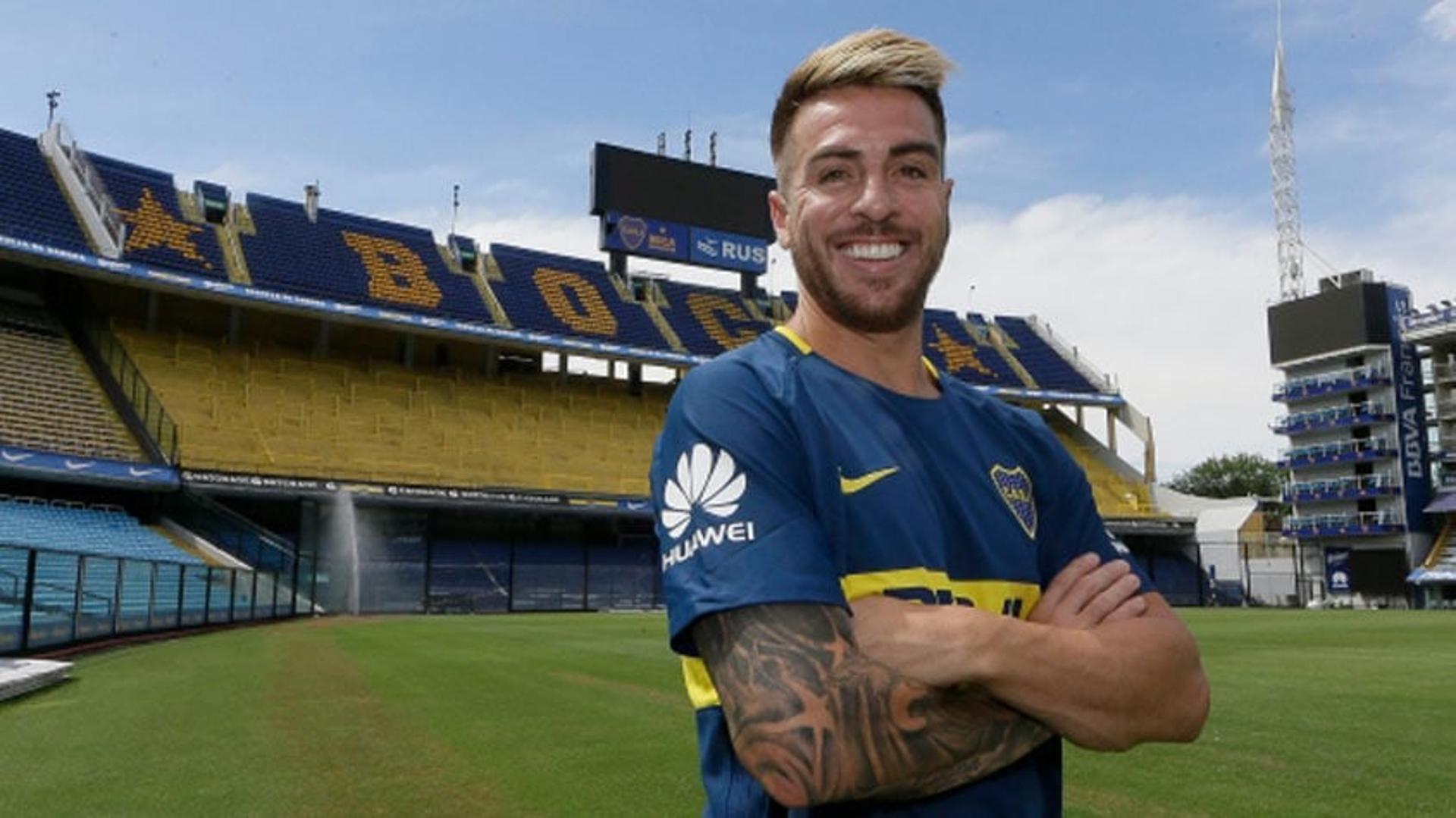 O lateral-direito Buffarini agora é jogador do Boca Juniors&nbsp;