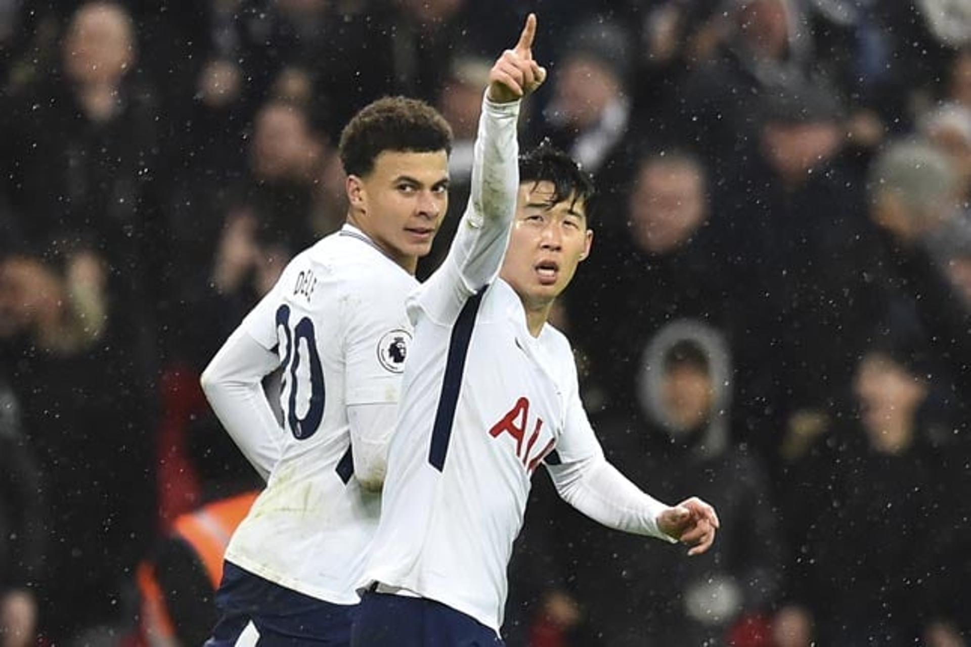 Son e Dele Alli - Tottenham x West Ham