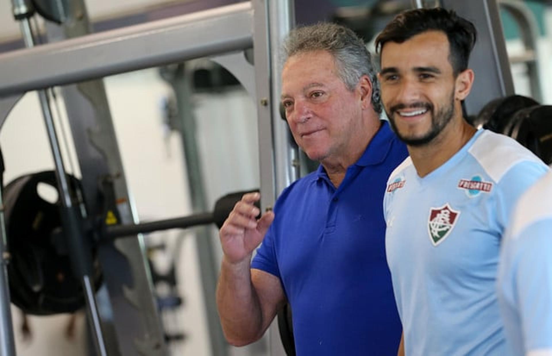 Abel Braga e Henrique Dourado