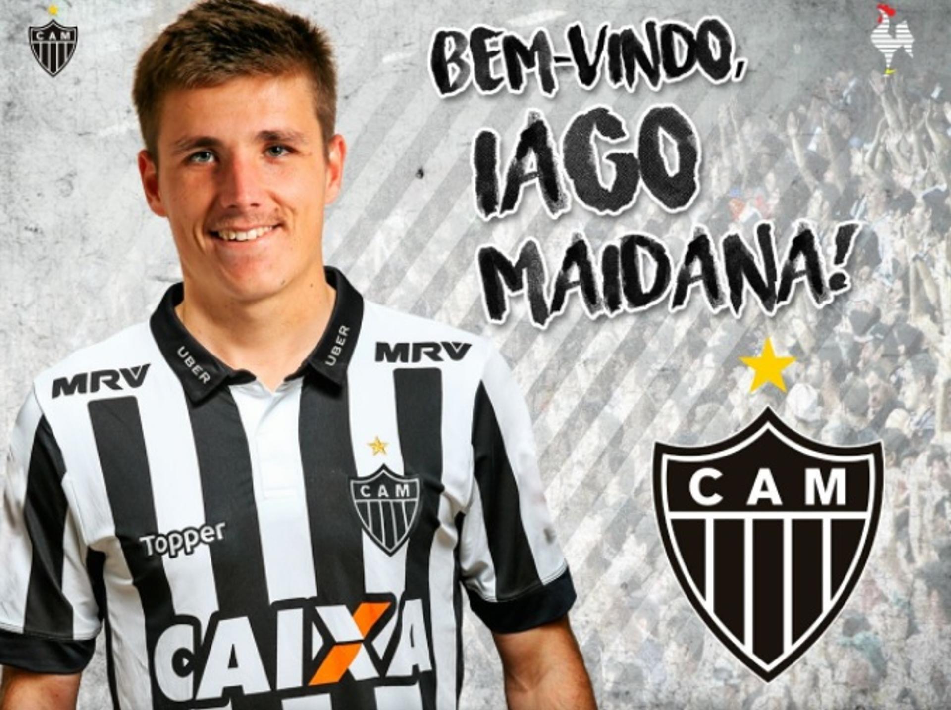 Iago Maidana é anunciado oficialmente pelo Atlético-MG