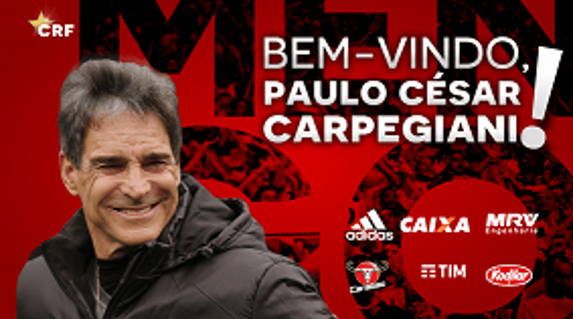 Carpegiani é o novo treinador do Flamengo