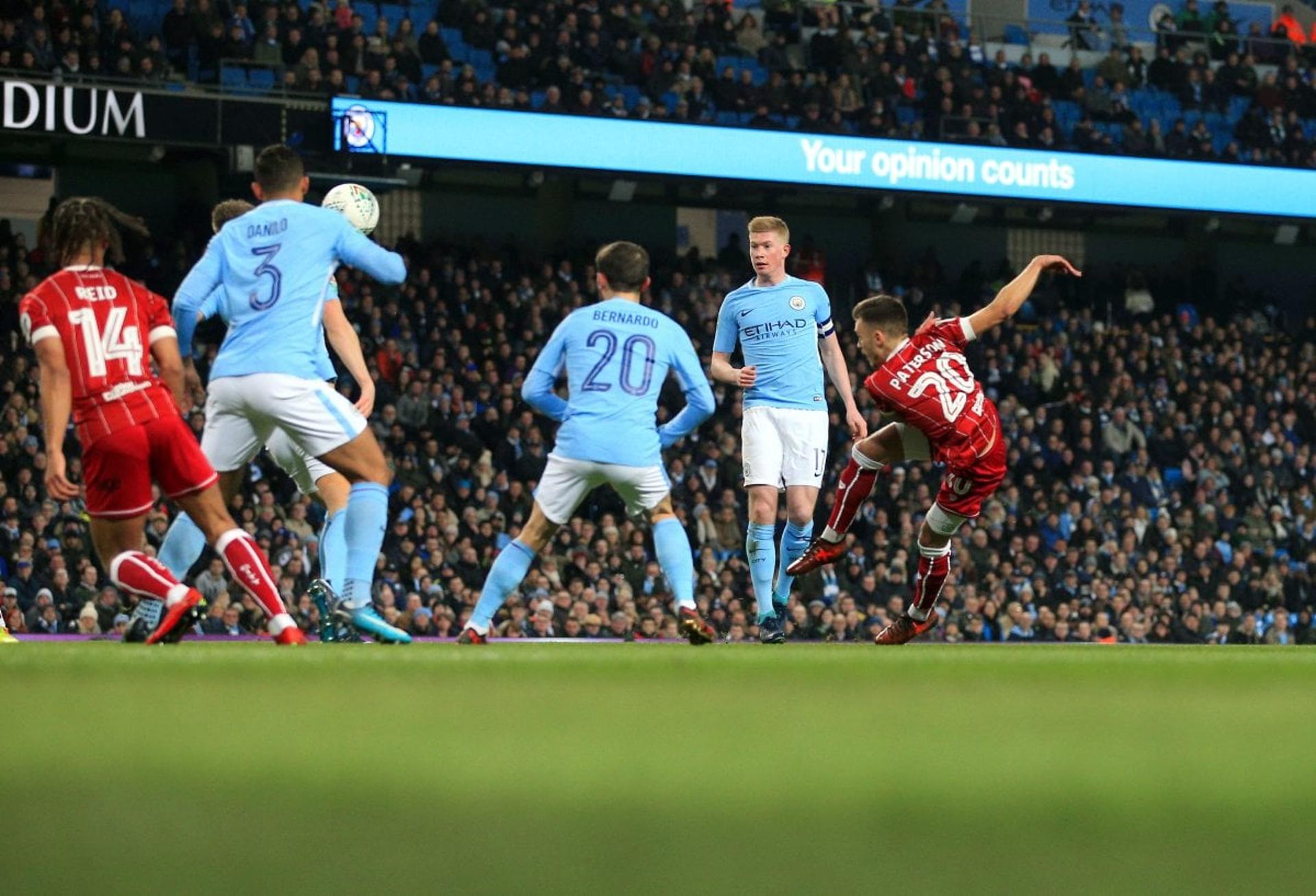 Manchester City x Bristol City