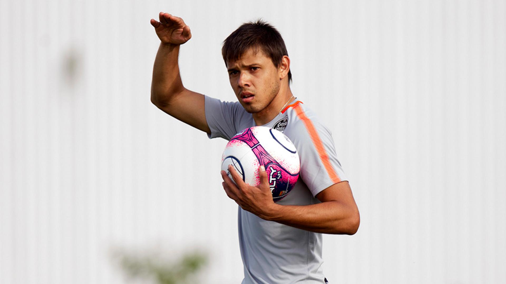 Treino Corinthians - Romero