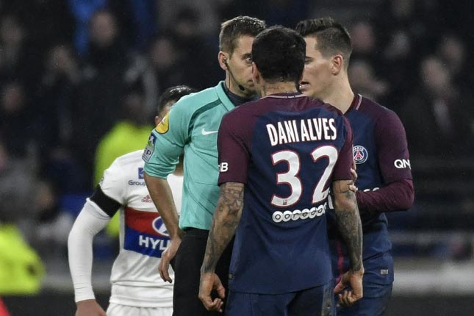 Daniel Alves - Lyon x PSG