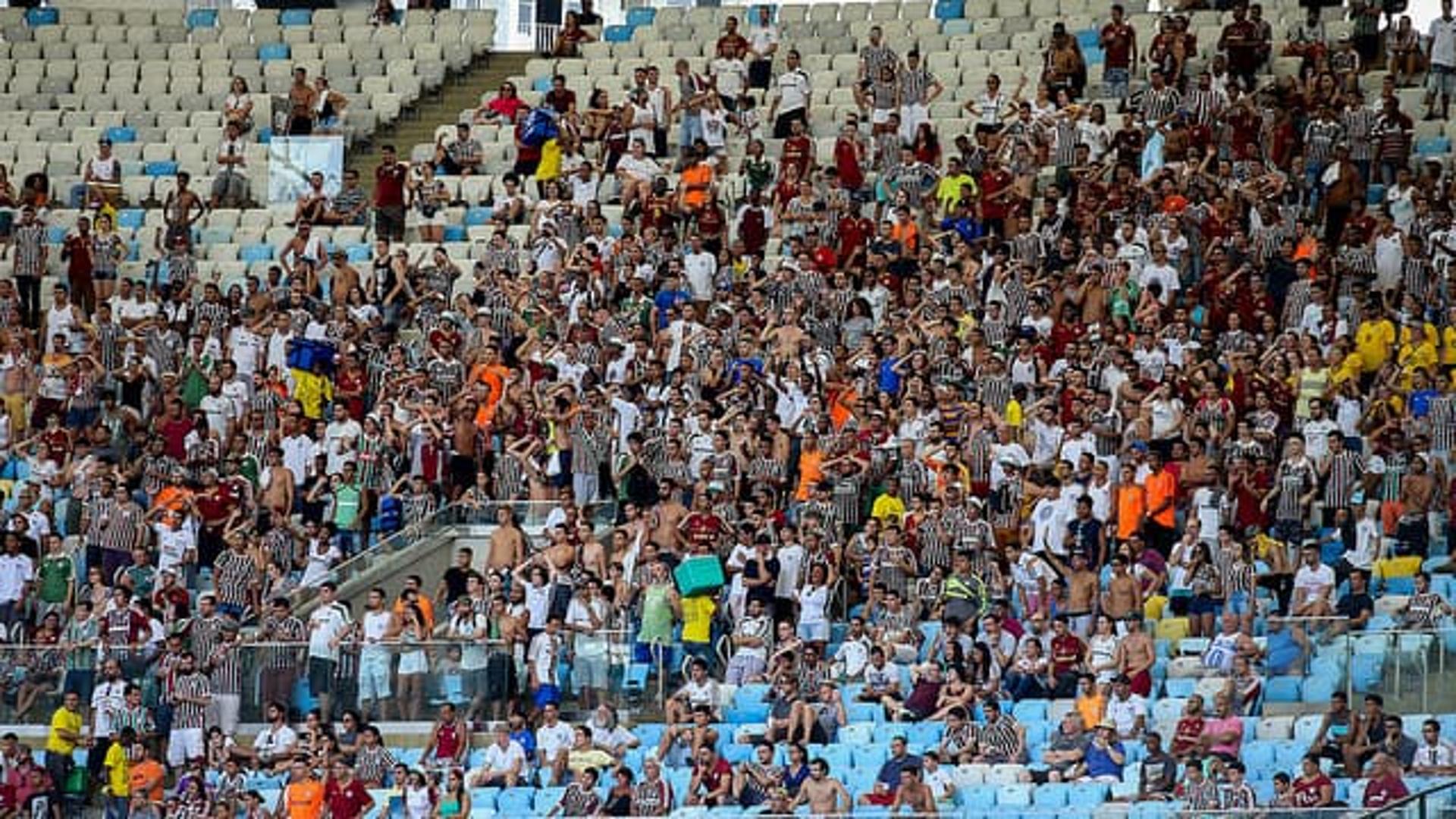 Torcida do Fluminense no Maracanã - Fluminense 0x0 Botafogo