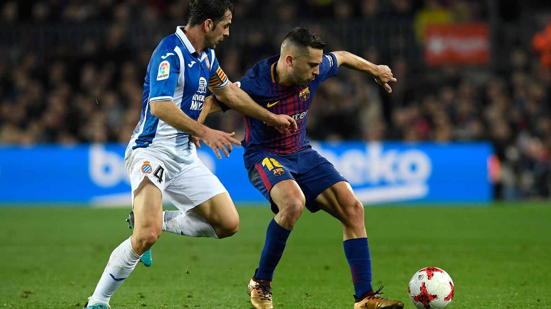 Jordi Alba - Barcelona x Espanyol