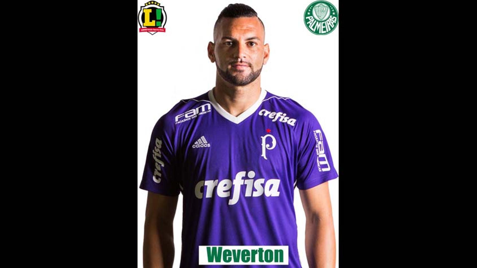 5,5 - Weverton - Fez uma boa defesa ao sair nos pés de Ricardo Oliveira, mas não conseguiu evitar os dois gols sofridos. No primeiro, rebateu para o meio da área.