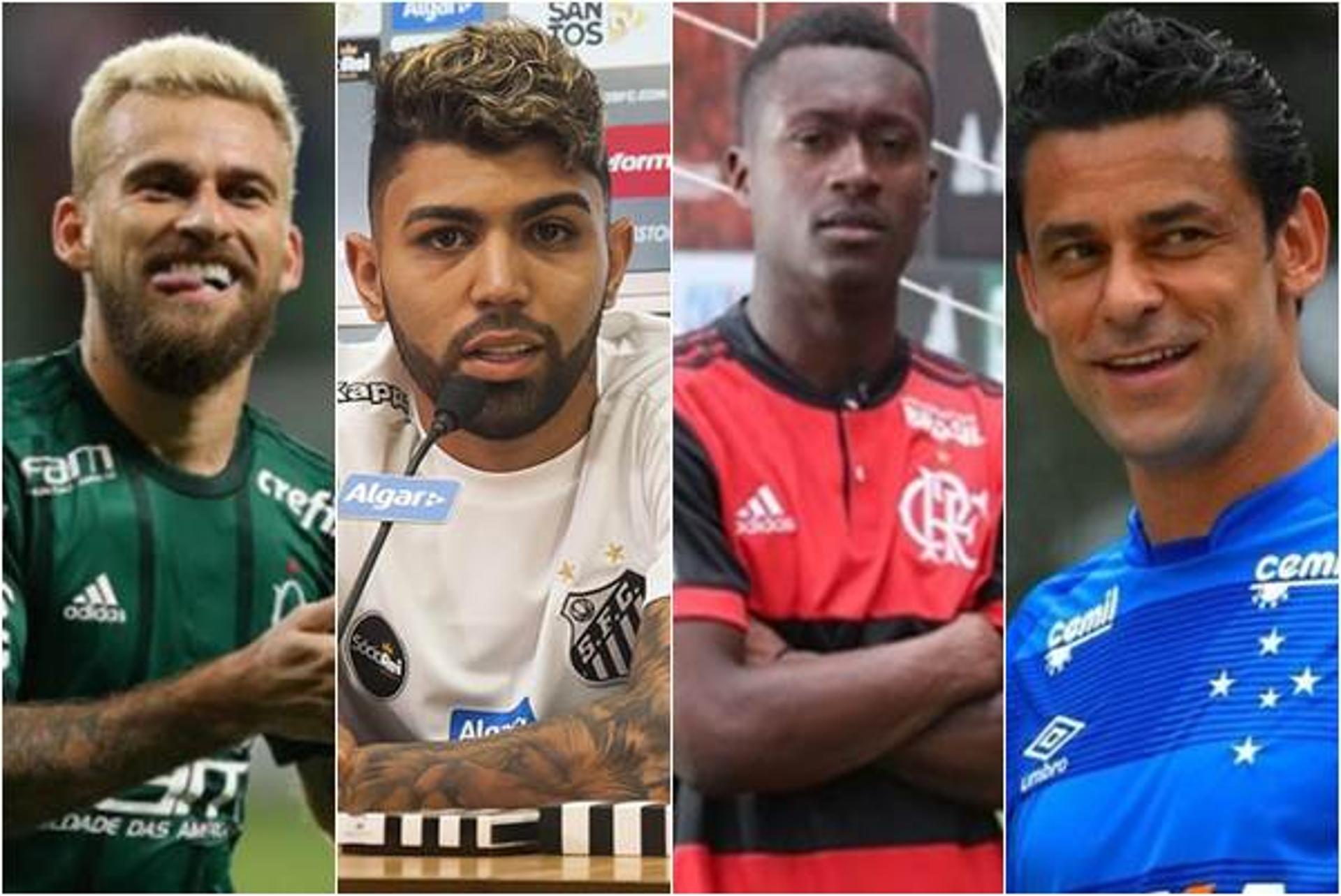 Veja os principais reforços entre os clubes do Brasil&nbsp;