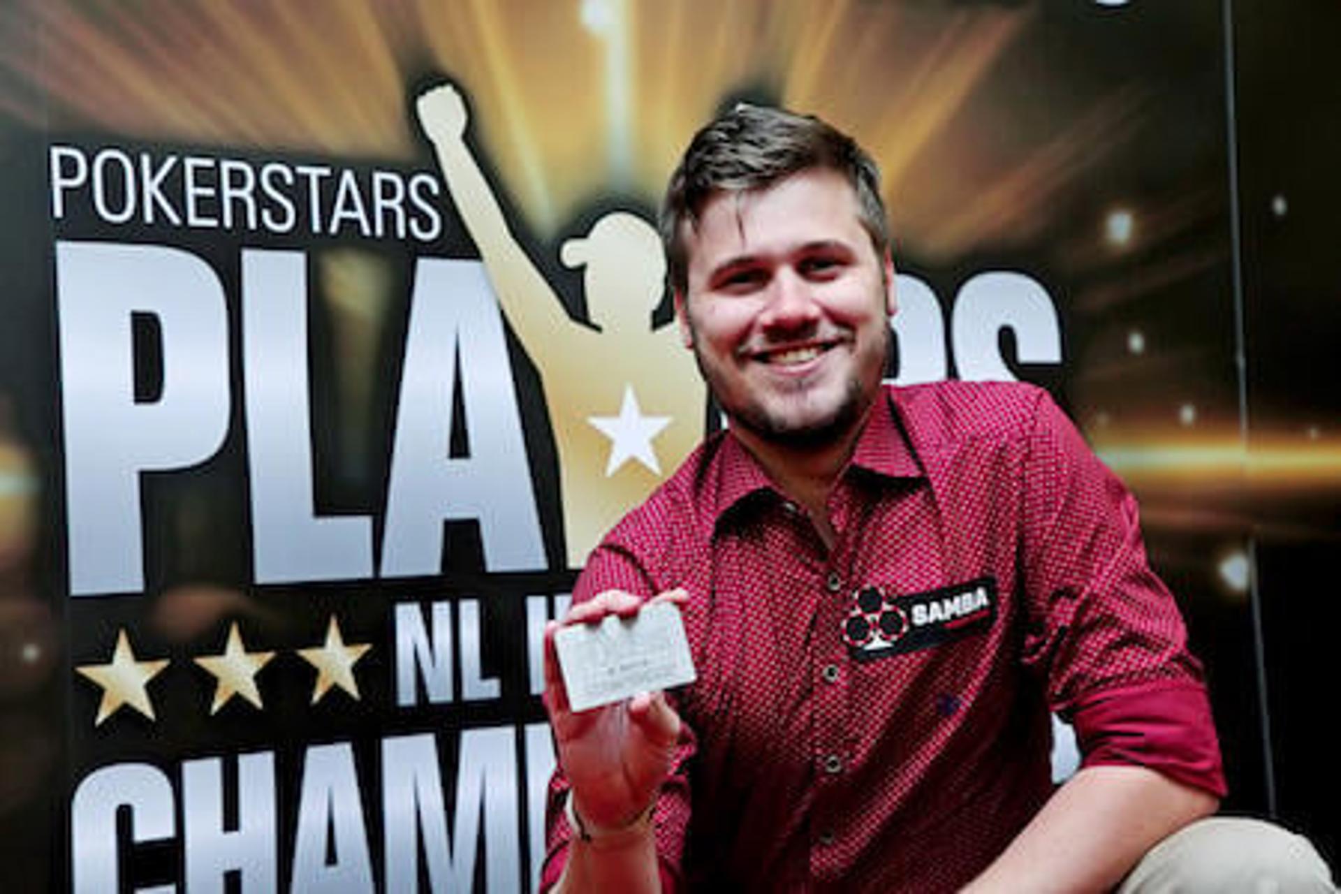 Kelvin Kerber foi primeiro brasileiro a garantir um Platinum Pass no BSOP São Paulo