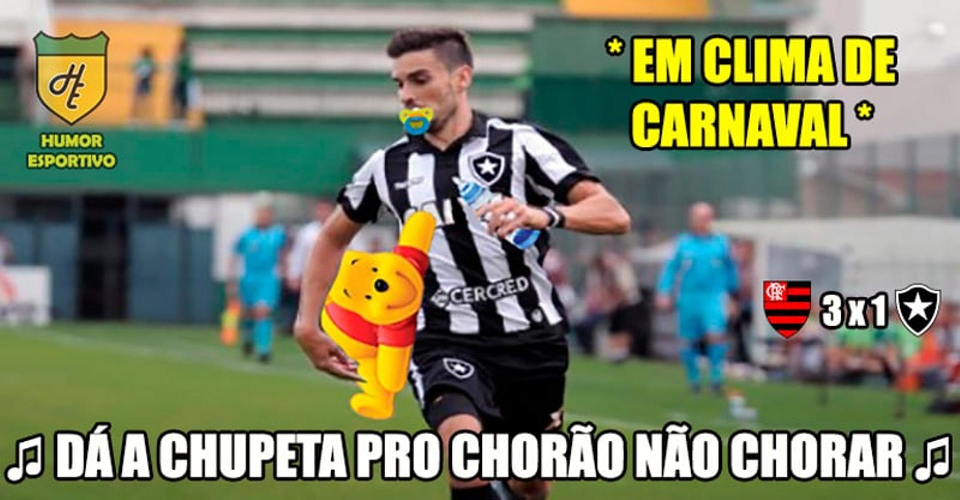 As zoeiras dos flamenguistas após vitória sobre o Botafogo pela Taça Guanabara