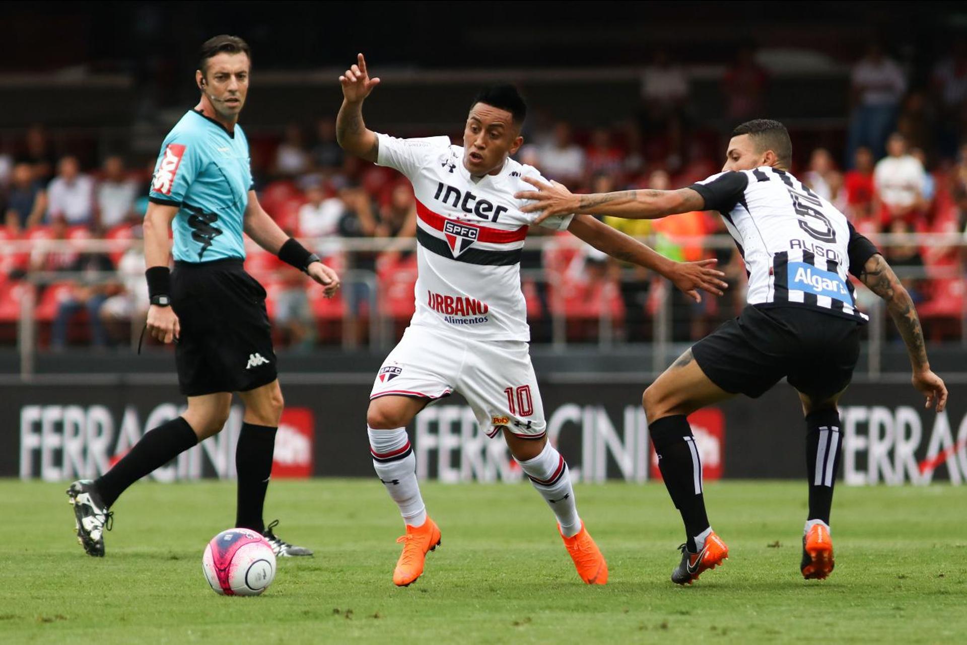 Apesar de ter pressionado o Santos, o São Paulo levou a pior por 1 a 0 em clássico no Morumbi.&nbsp;Militão, Reinaldo, Cueva e Nenê foram os jogadores do Tricolor que se salvaram no duelo. Confira as notas para o São Paulo (Por Fellipe Lucena - fellipelucena@lancenet.com.br)