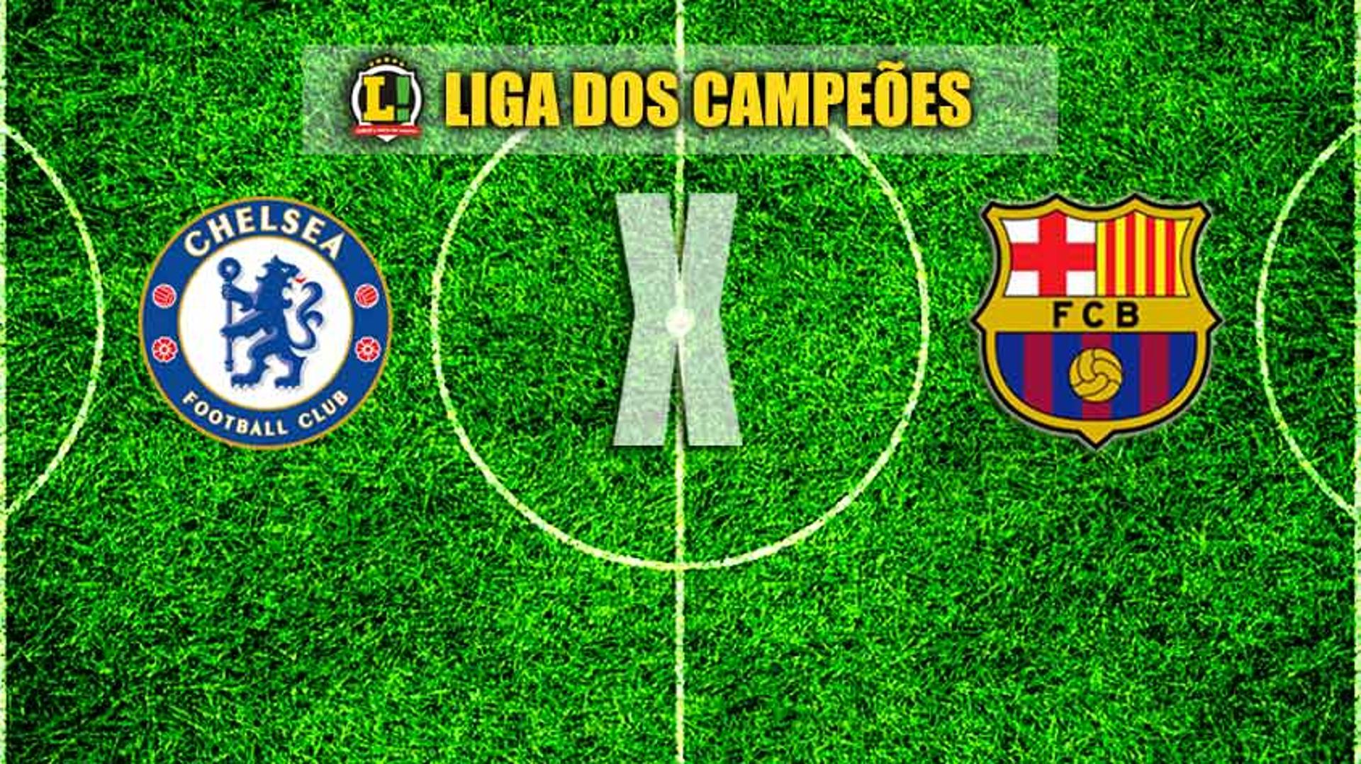 LIGA DOS CAMPEÕES: Chelsea x Barcelona