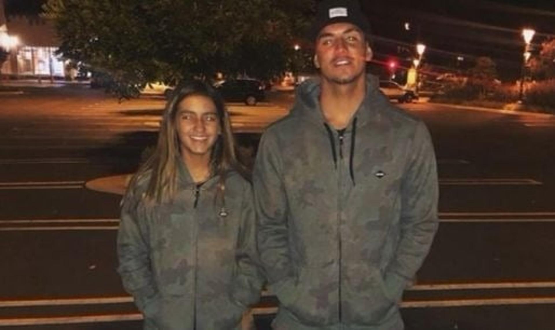 Sophia e Gabriel Medina