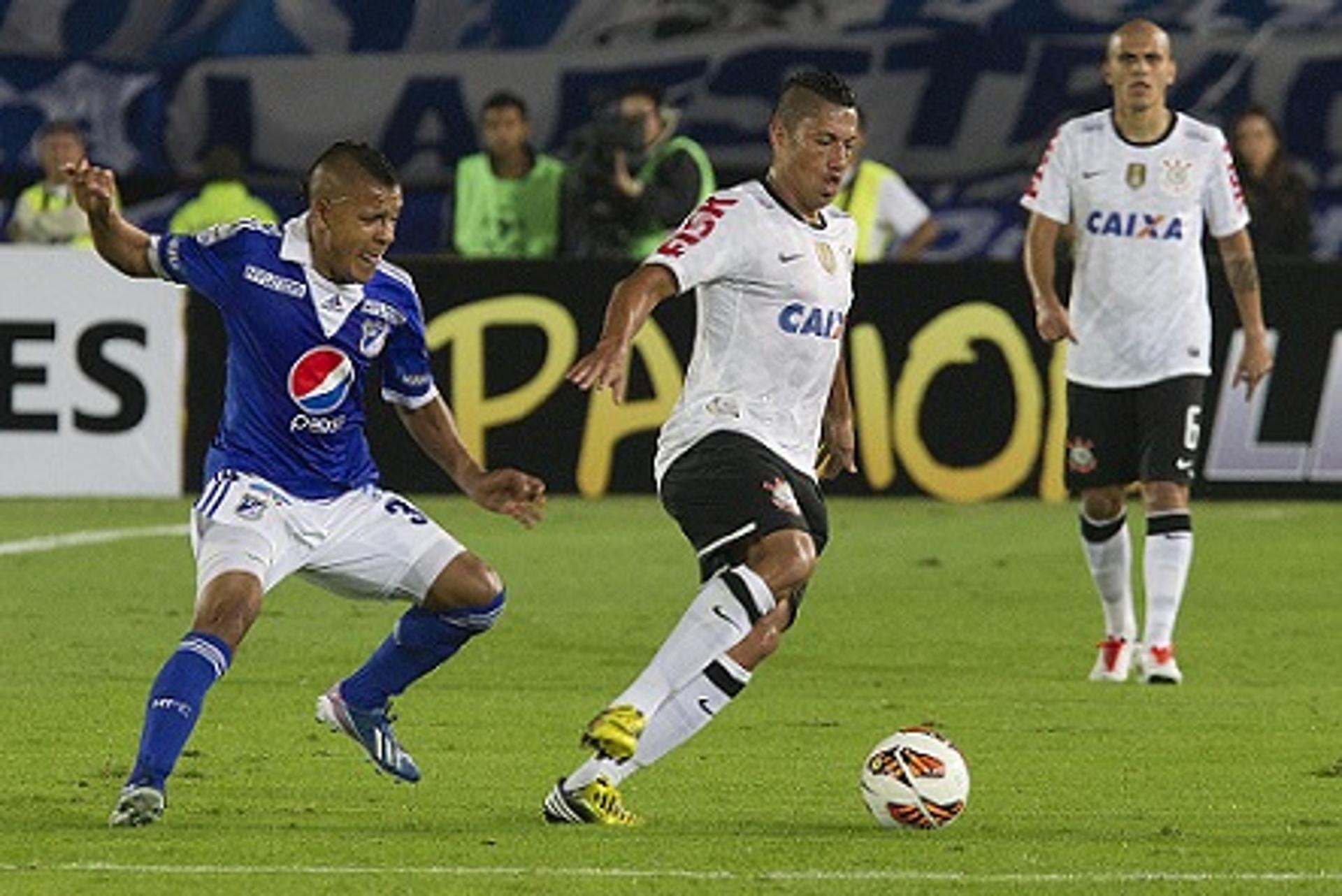 Último duelo: Millonarios 0 x 1 Corinthians - Libertadores 2013