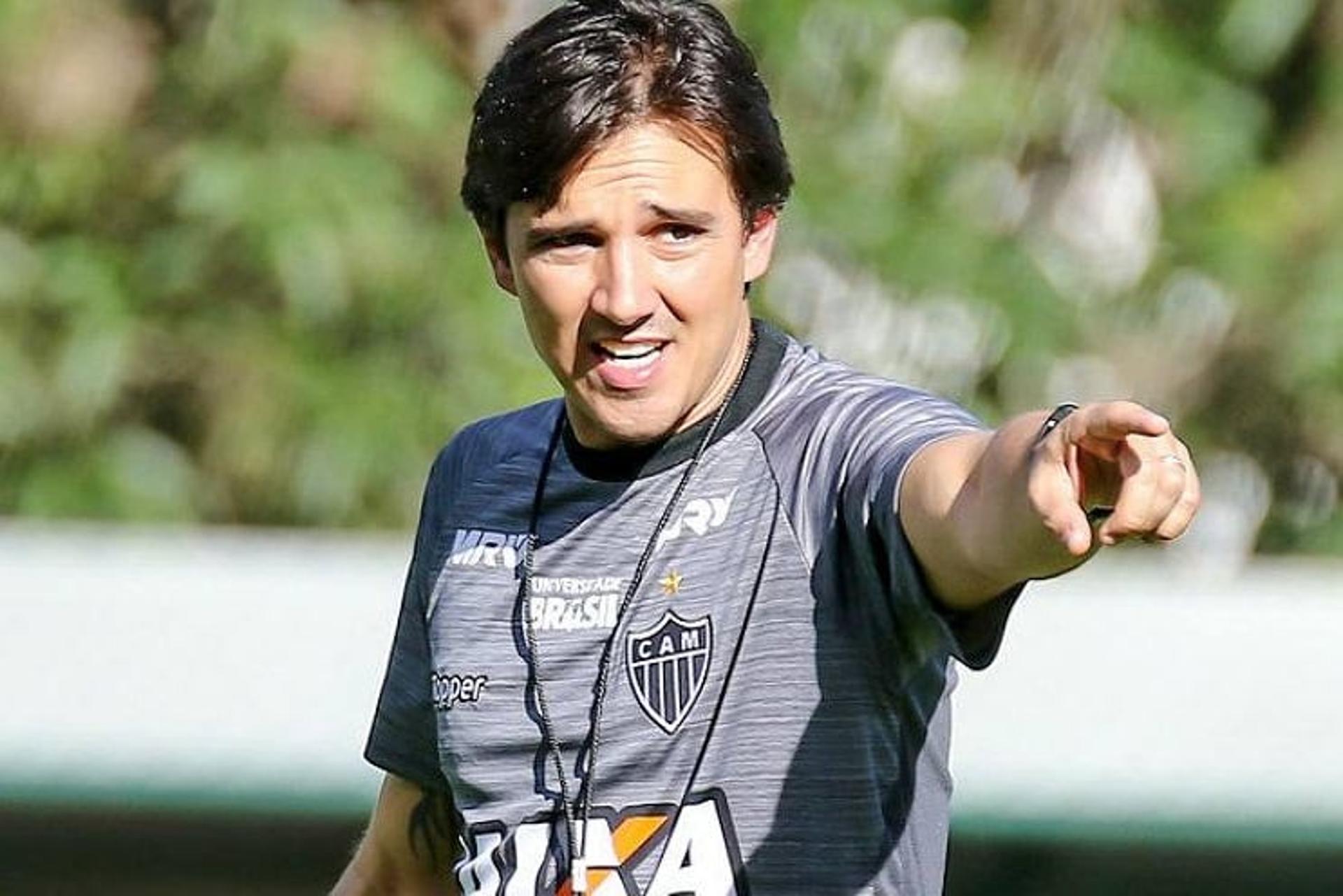 Thiago Larghi - técnico interino do Atlético-MG