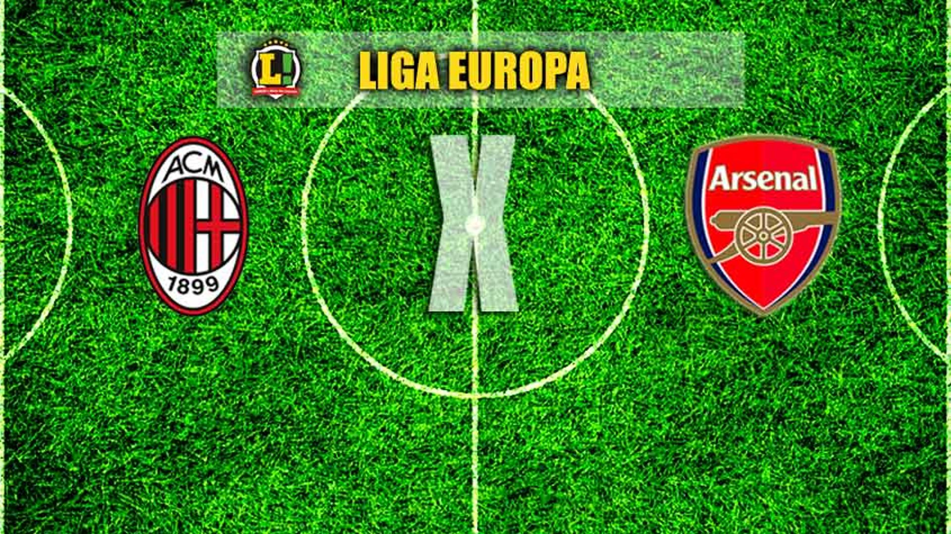 LIGA EUROPA: Milan x Arsenal