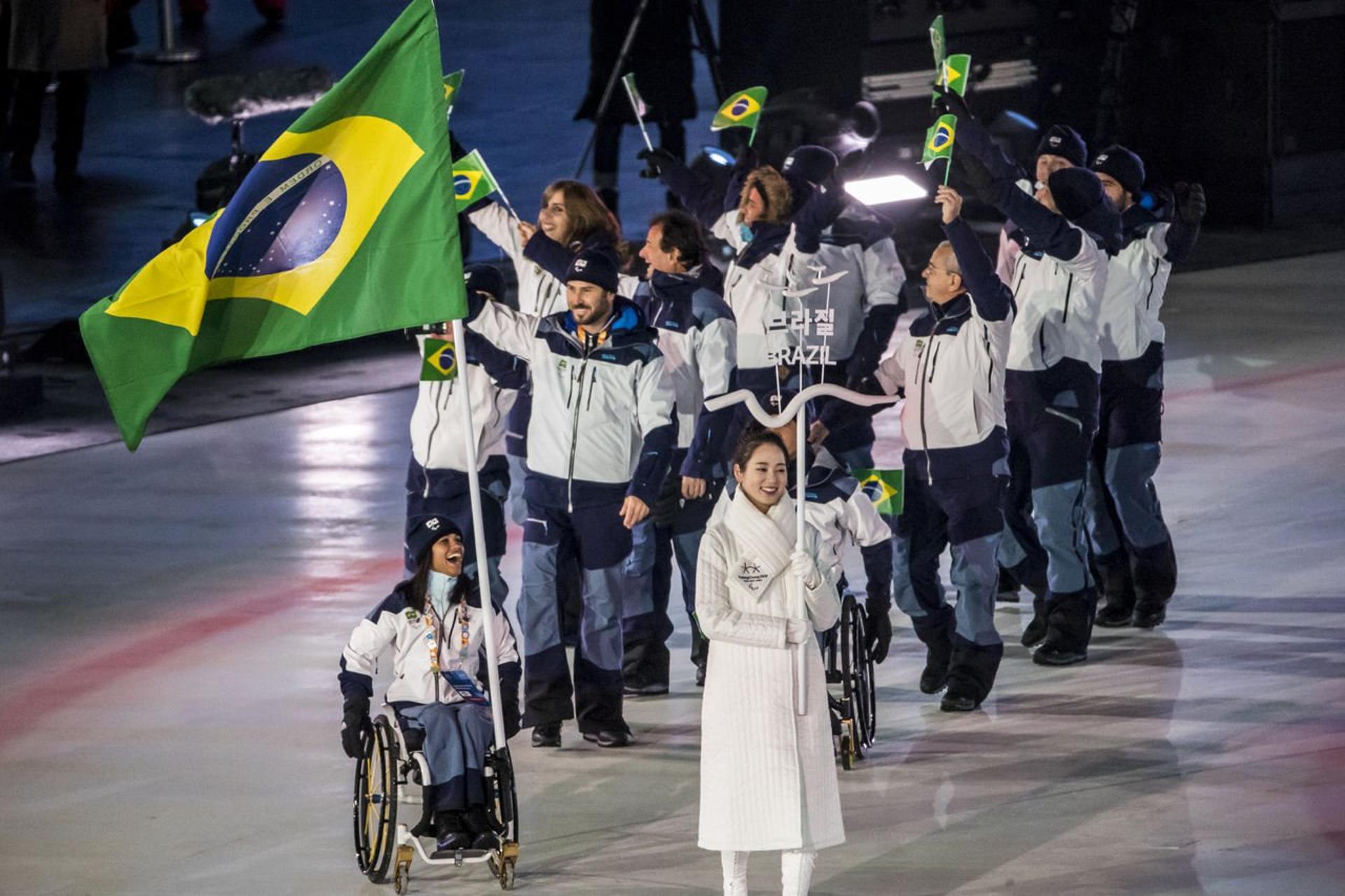 Delegação brasileira nos Jogos Paralímpicos de Inverno 2018