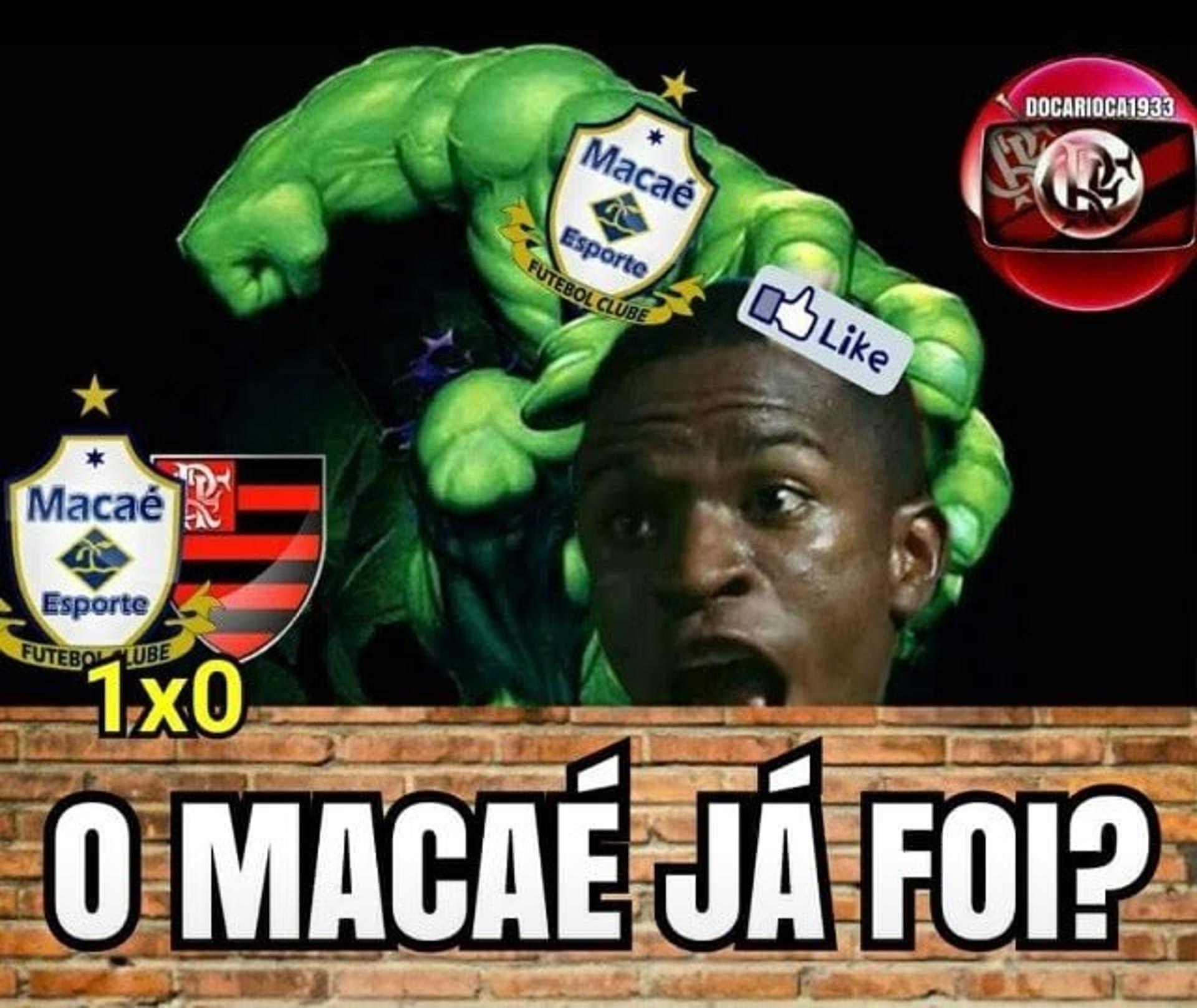 Memes: Macaé 1 x 0 Flamengo