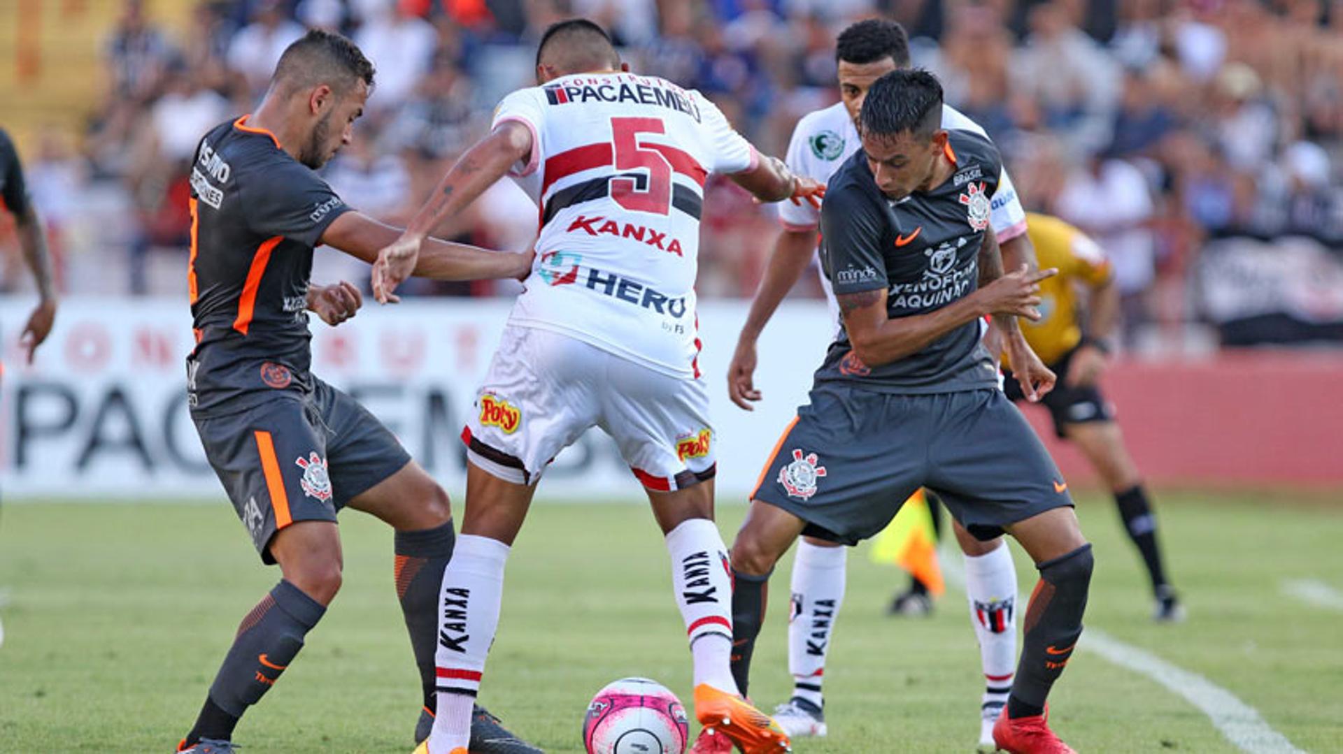 Corinthians venceu o Botafogo-SP