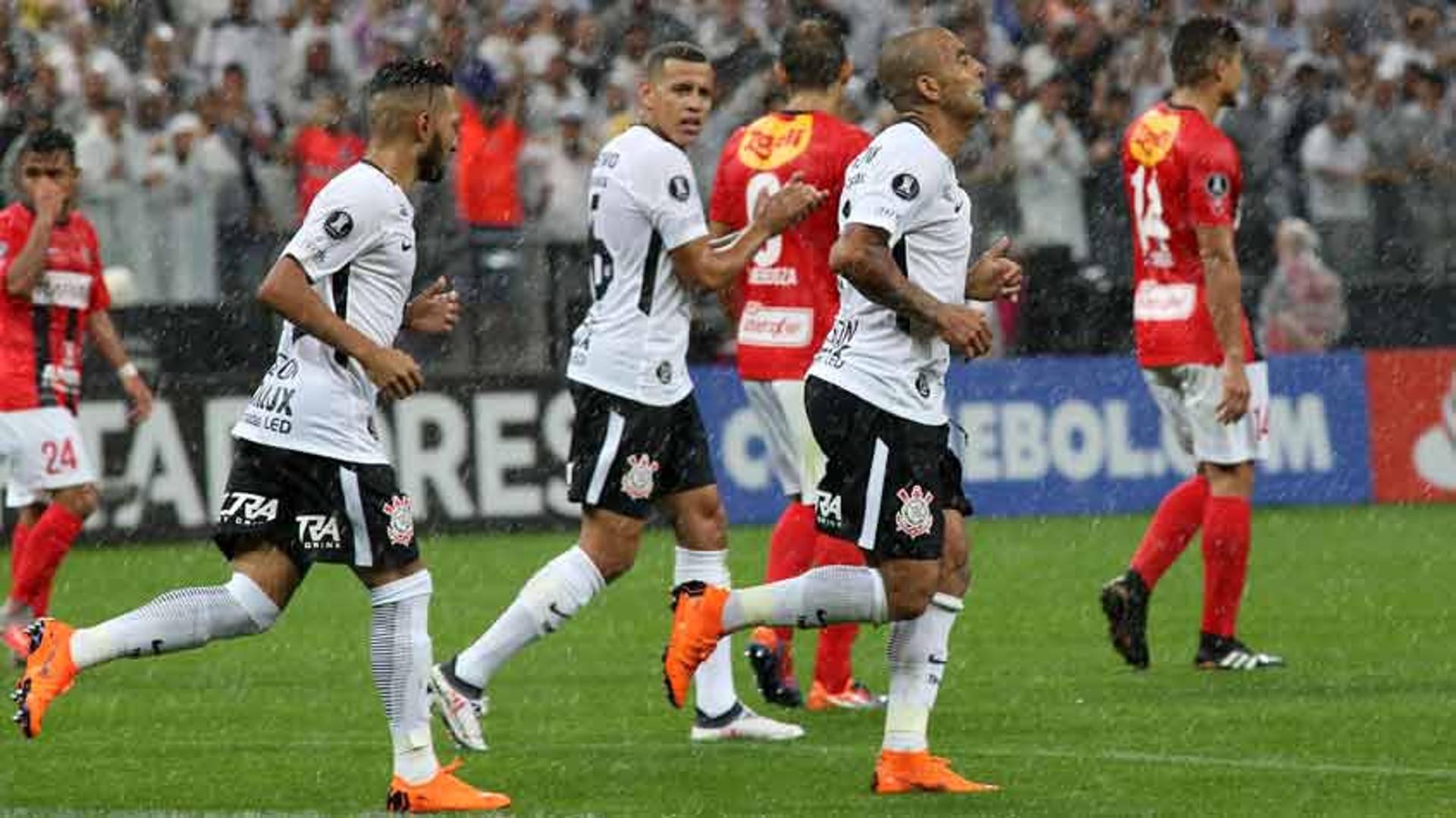 O Corinthians fez seu 10º jogo de Copa Libertadores na Arena em Itaquera, nesta quarta, com vitória por 2 a 0 sobre o Deportivo Lara (VEN). Foram sete vitórias, dois empates e uma derrota, com duas eliminações nas edições de 2015, 2016 no estádio. Confira os outros resultados...