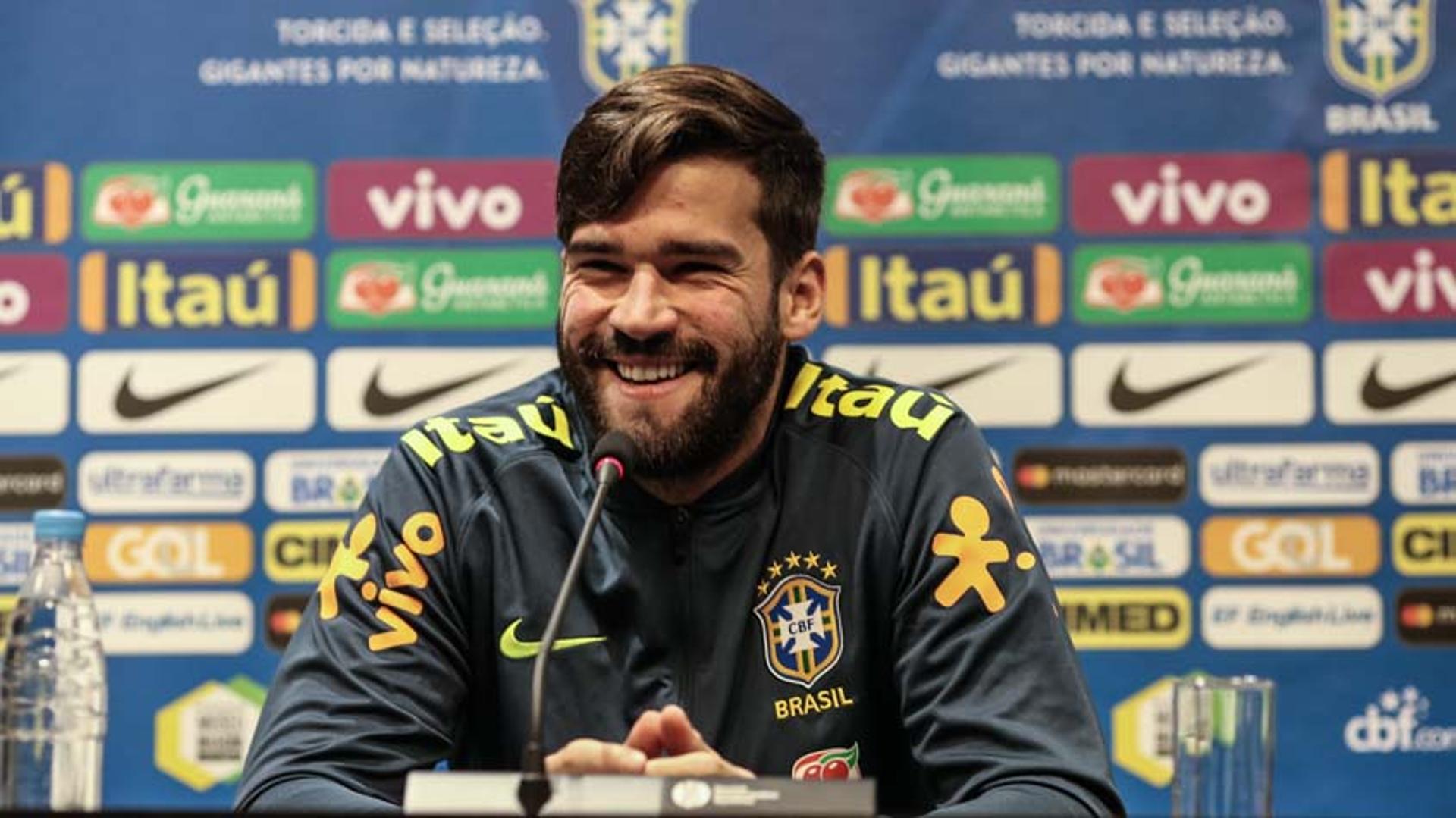 Coletiva Seleção Brasileira - Alisson