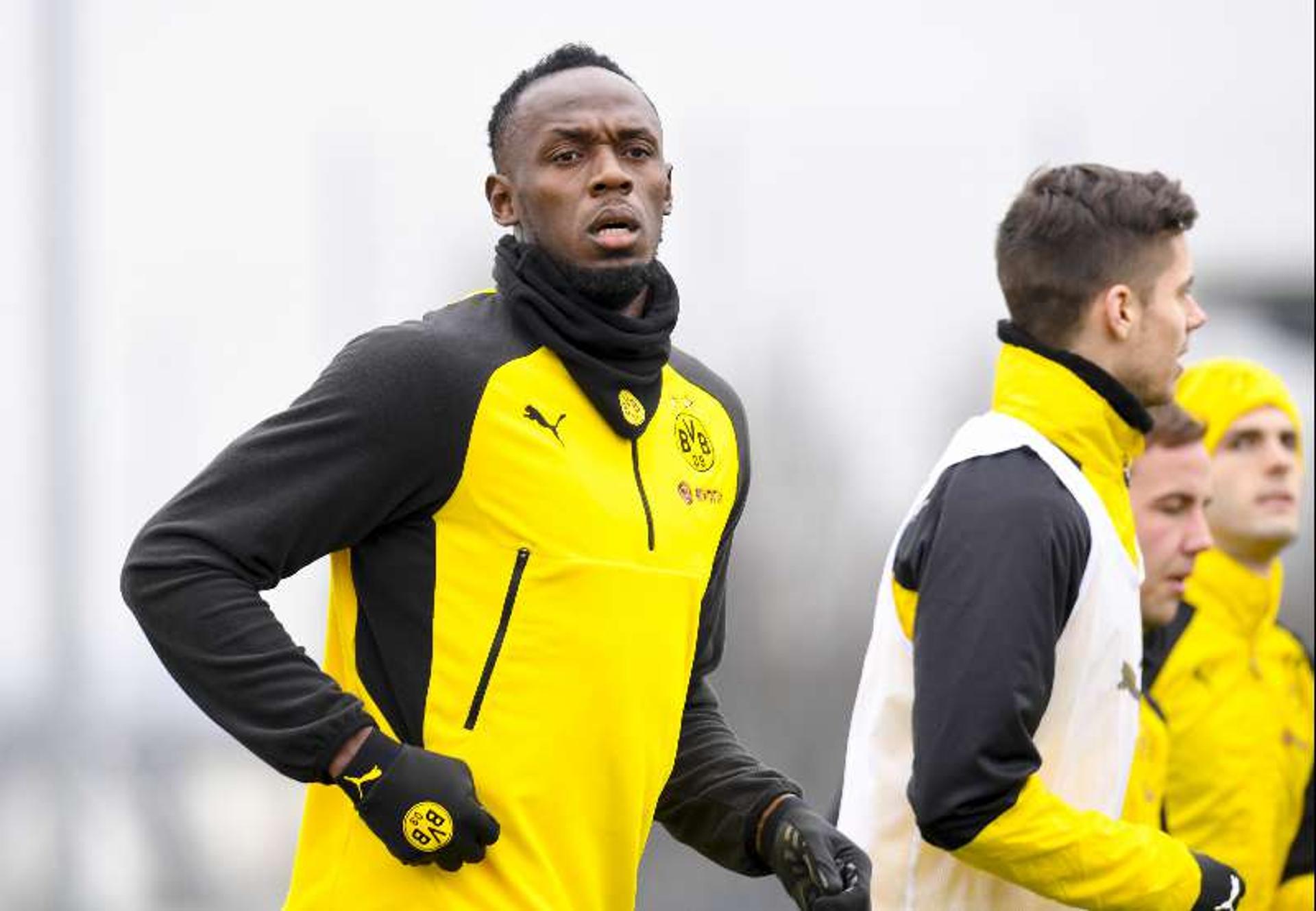 Usain Bolt no Dortmund