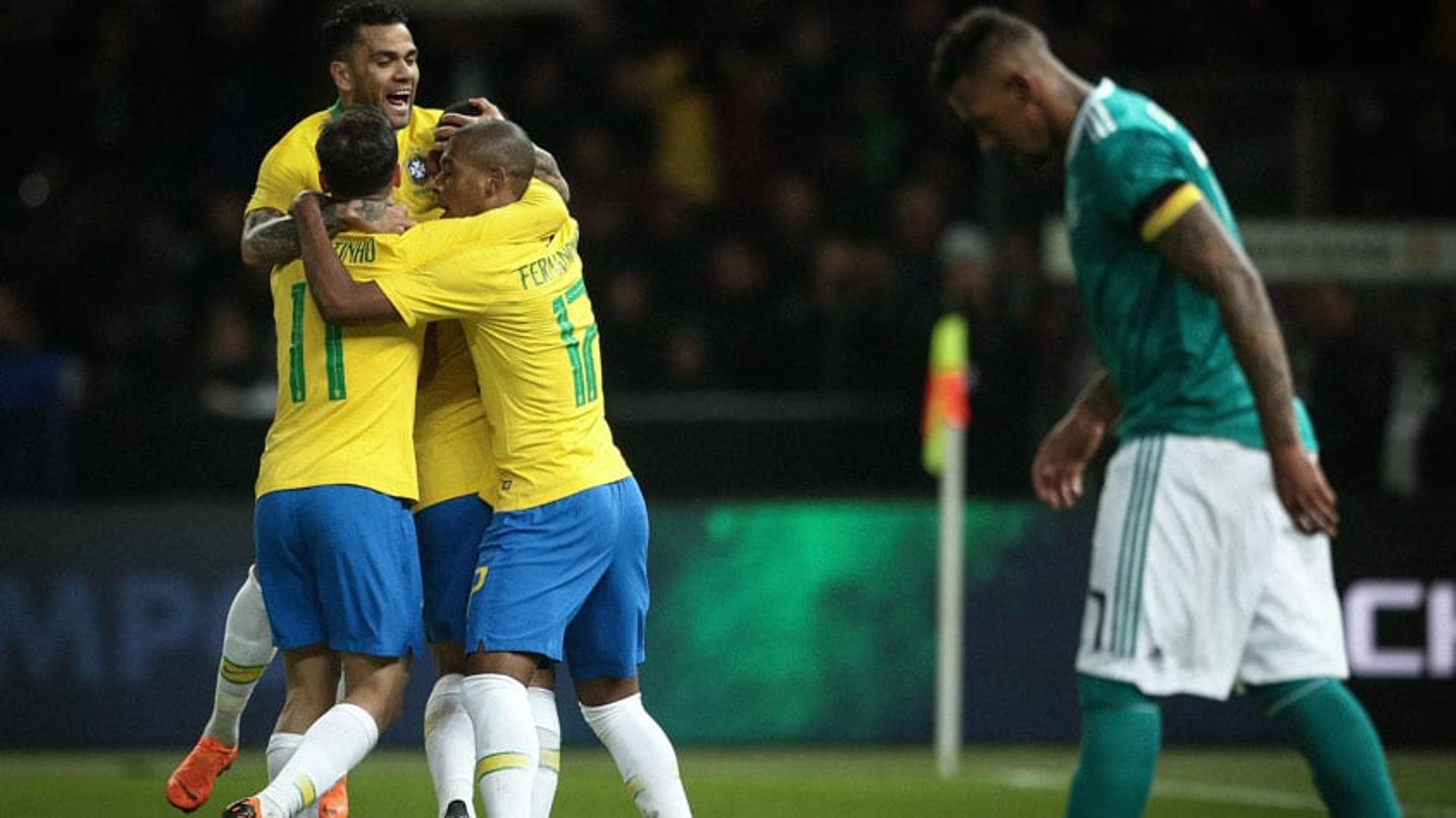 O Brasil venceu aguardado amistoso contra a Alemanha. Com gol de Gabriel Jesus, a equipe passou pelo adversário em Berlim. Além do atacante, outros destaques da equipe foram Willian - repetindo a boa atuação que teve contra a Rússia -, Fernandinho e Daniel Alves. A equipe caminha para a Copa do Mundo mostrando sua força (notas por Vinicius Faustini)&nbsp;