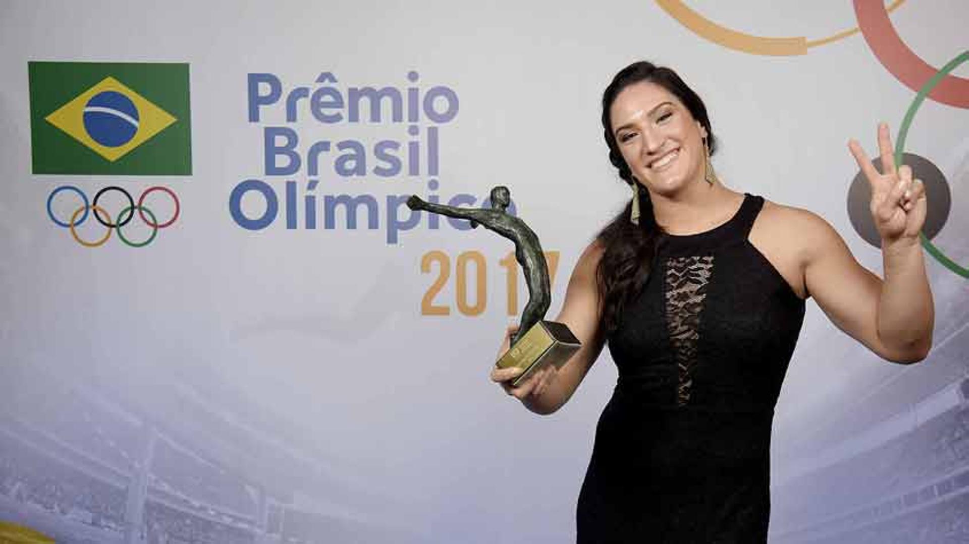 Mayra Aguiar foi eleita a Atleta do Ano de 2017 no Prêmio Brasil Olímpico