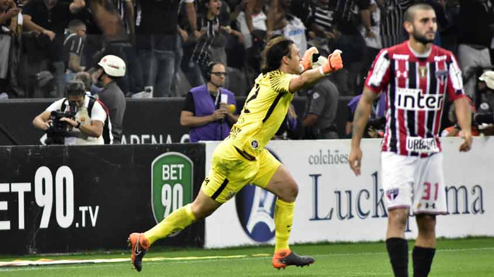 Último confronto: Corinthians (5) 1 x 0 (4) São Paulo (28/3/2018) - Paulista