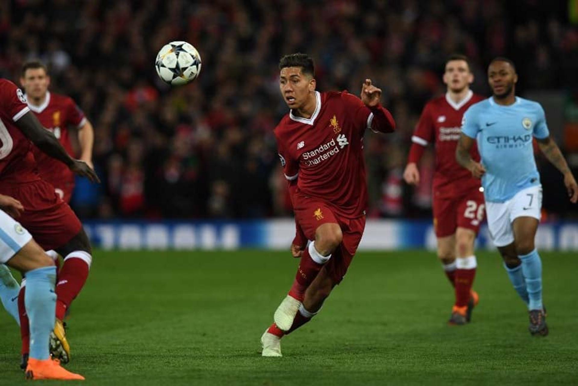 Roberto Firmino (Liverpool) - O Liverpool foi avassalador no primeiro tempo e já aos 31 minutos vencia por 3 a 0 o Manchester City, pelo primeiro jogo das quartas de final da Champions League. Firmino continua sendo um dos principais jogadores da equipe.