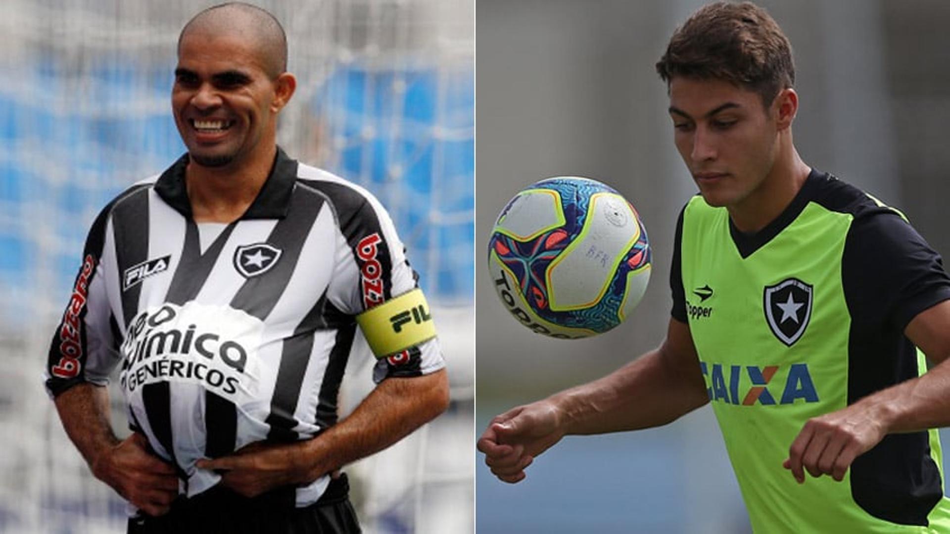 Alessandro e Marcinho: ex-lateral falou ao LANCE! e declarou torcida ao Botafogo