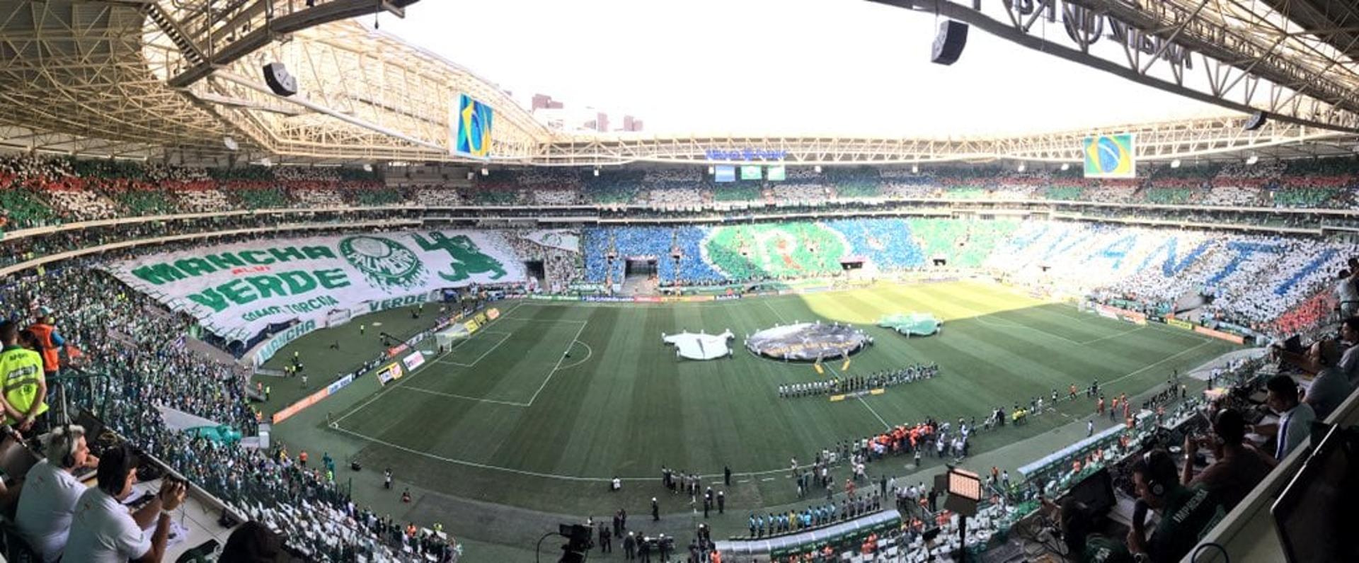 Torcida do Palmeiras na final do Campeonato Paulista de 2018