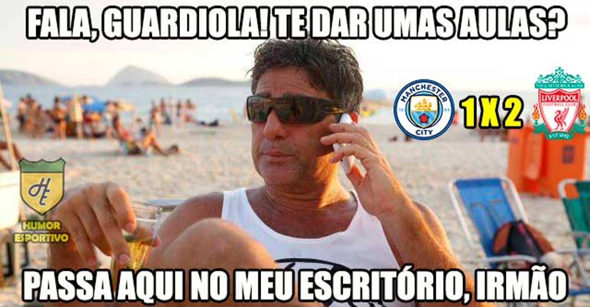 Liga dos Campeões: os memes da classificação do Liverpool sobre o Manchester City