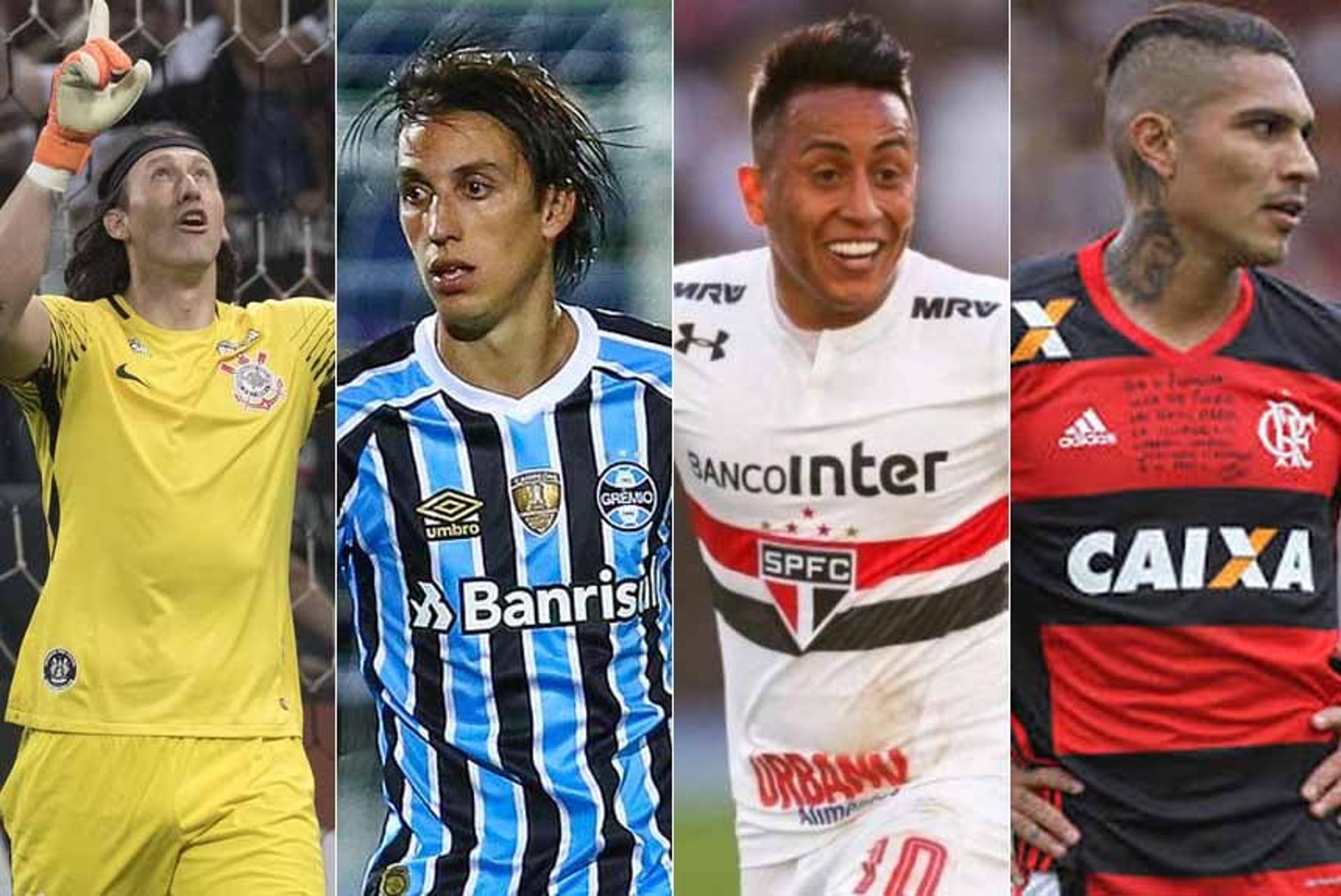 O Brasileirão fará uma pausa para a disputa da Copa do Mundo, para que alguns clubes não sejam prejudicados pela ausência de certos jogadores. Aqueles que forem defender seu país na Copa do Mundo da Rússia, perderão ao menos seis rodadas do Campeonato Brasileiro. Vale lembrar que as seleções se apresentam cerca de um mês antes do início da Copa, dia 14 de junho. Confira a lista dos jogadores que já estão garantidos e os que ainda sonham com uma vaga na Copa.