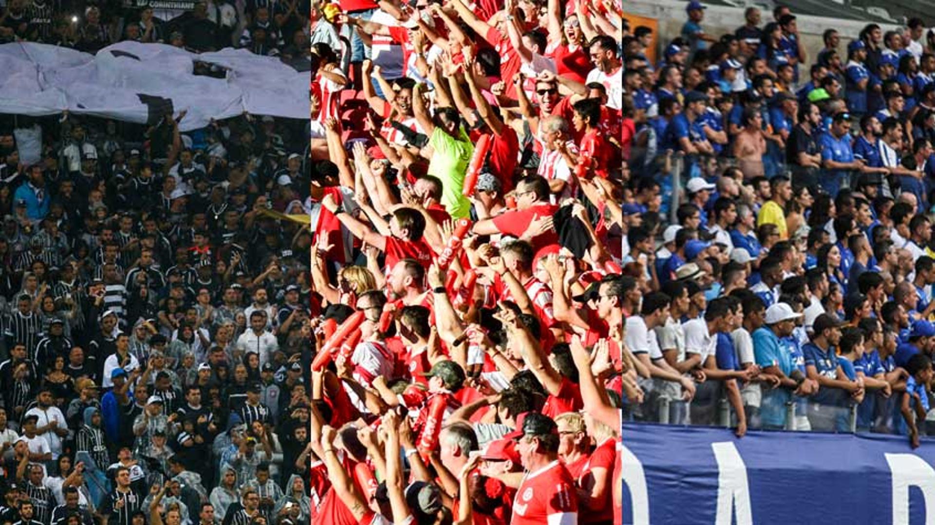 Com quase 30 mil pagantes em Itaquera, o Corinthians teve o melhor público da primeira rodada do Brasileirão, seguido dos jogos de Internacional e Cruzeiro. A média de público dos dez jogos foi de 12.950 pagantes... Confira!