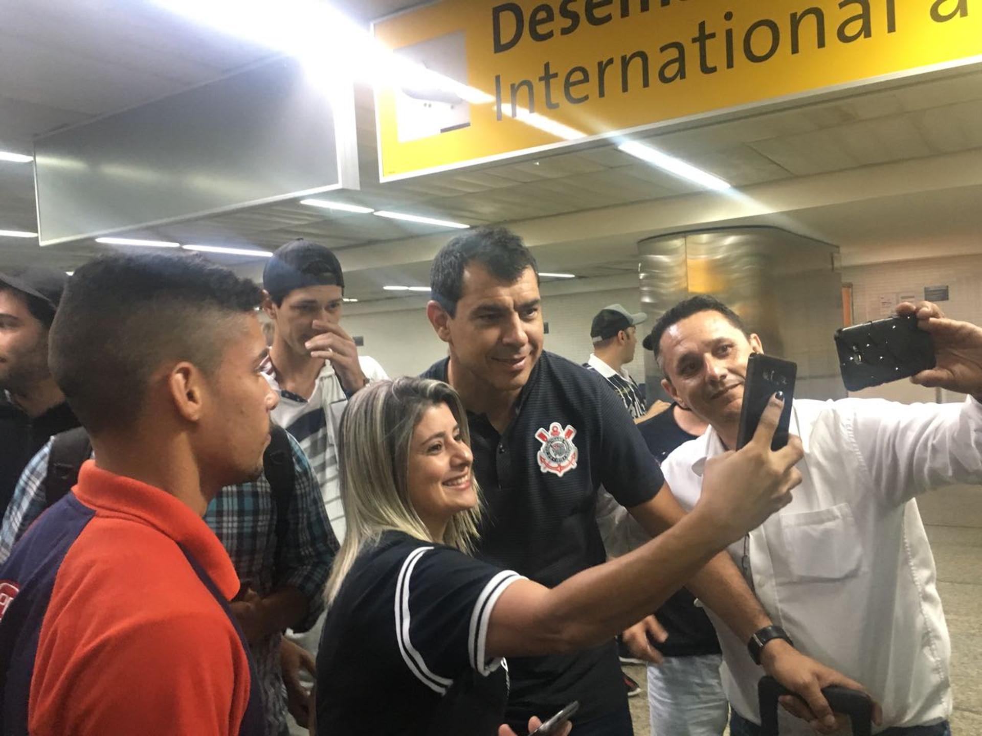 Desembarque do Corinthians