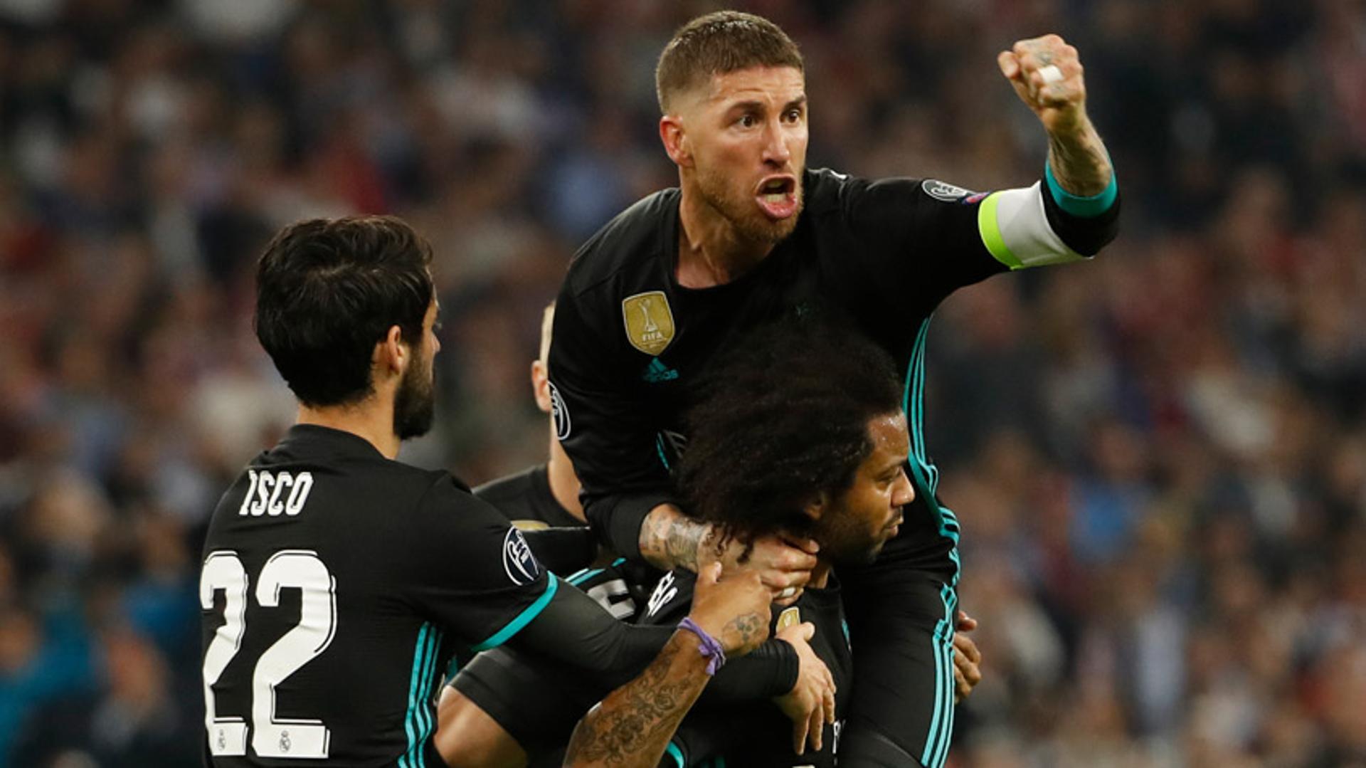 Sergio Ramos Bayern x Real Madrid