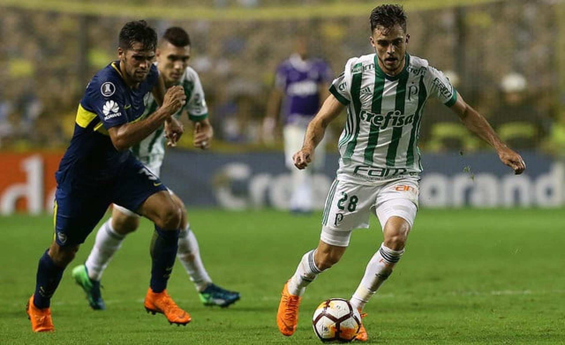 Hyoran em seu primeiro jogo na temporada: contra o Boca em La Bombonera