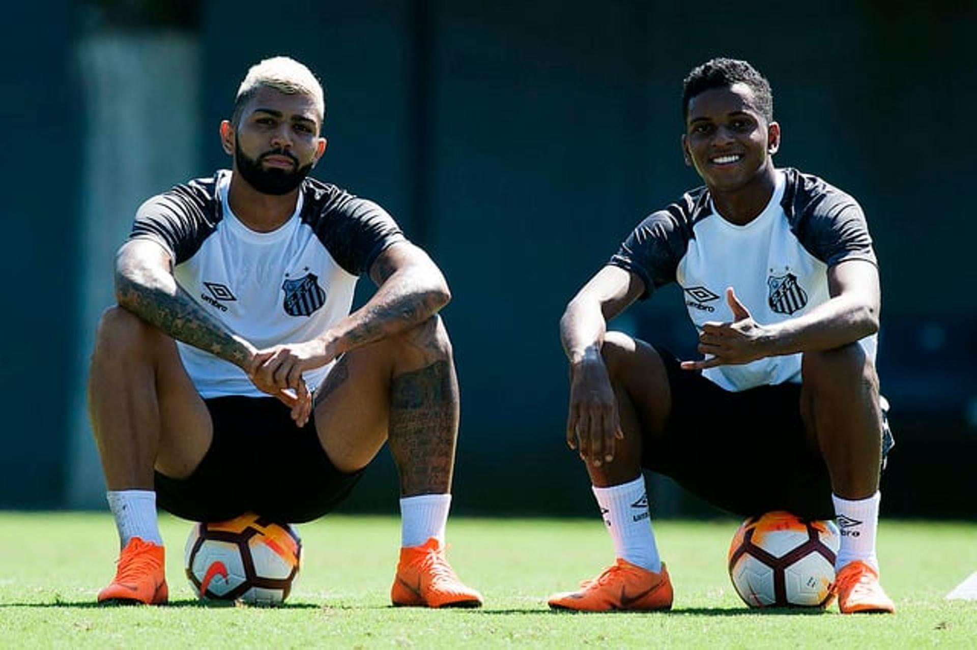 Gabigol e Rodrygo