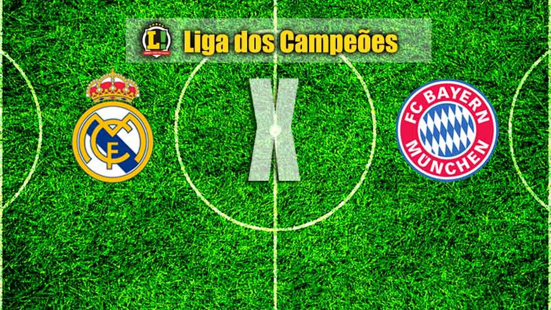 Apresentação Real Madrid x Bayern de Munique