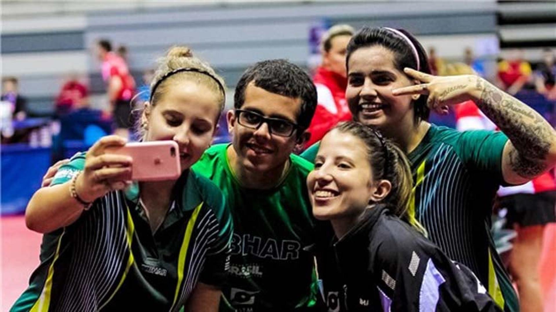 equipe brasileira feminina tênis de mesa