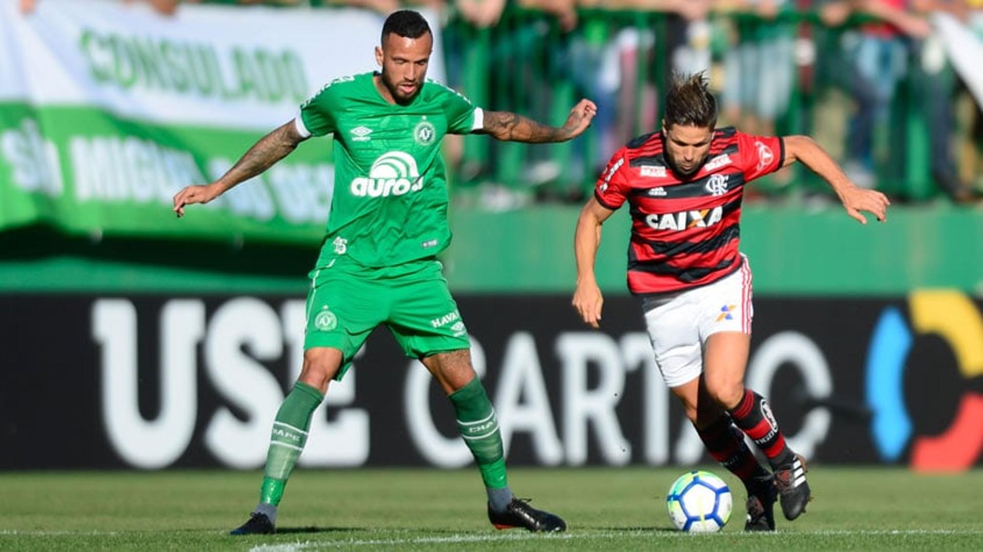 Chapecoense venceu o Flamengo por 3 a 2, no fim da partida. Veja na galeria de fotos as imagens da partida