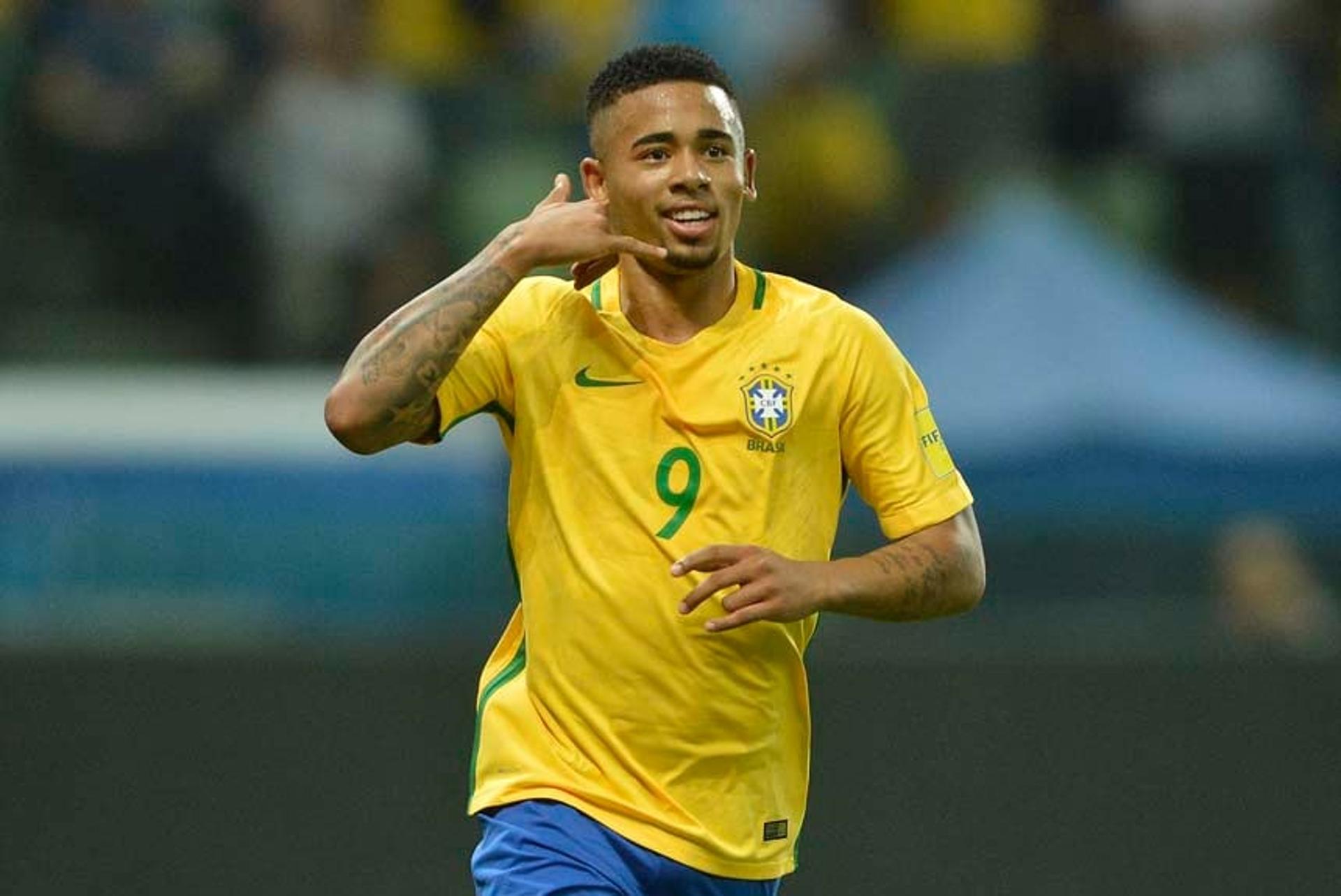 Gabriel Jesus: mais novo (21 anos), paulista e do City, clube com mais atletas