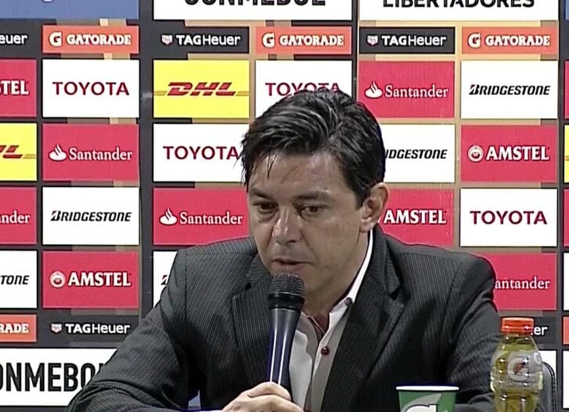 Marcelo Gallardo - Coletiva