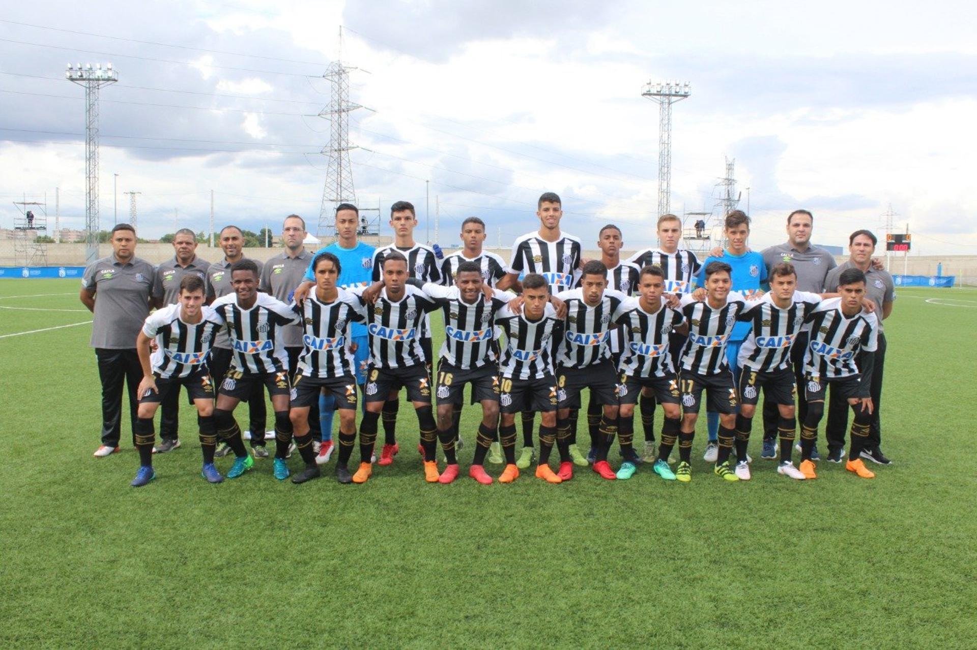 Na Espanha, sub-17 do Santos perdeu para time japonês na estreia do Mundial de Clubes