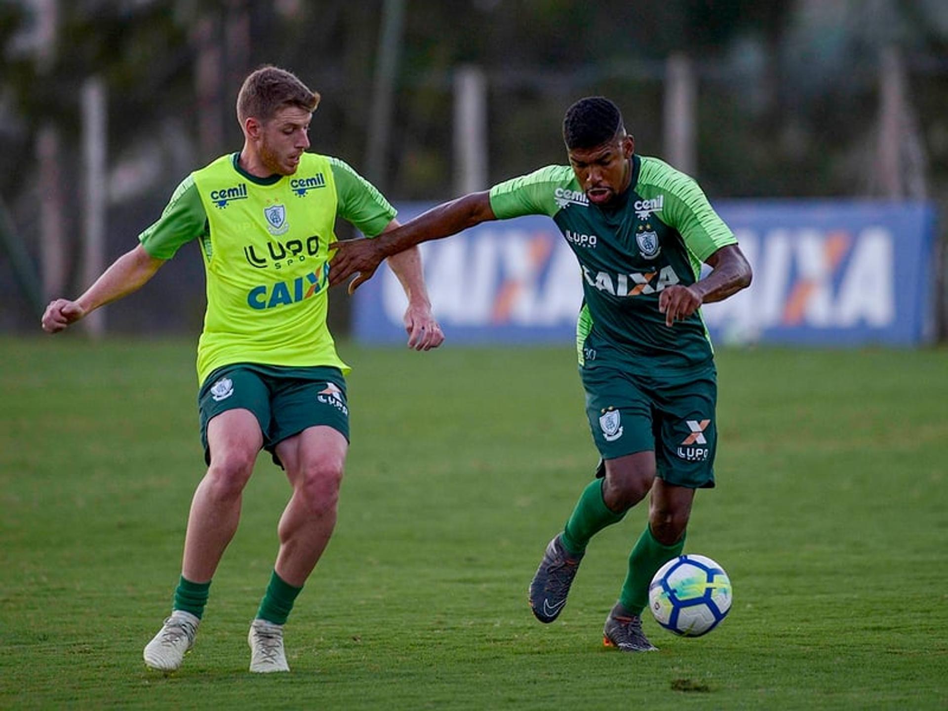 América-mg treino