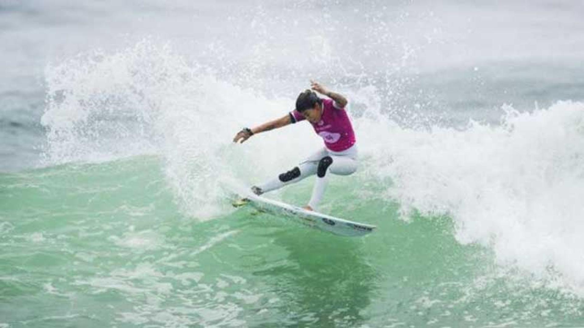 Silvana Lima na etapa de Bali do Circuito Mundial de Surfe